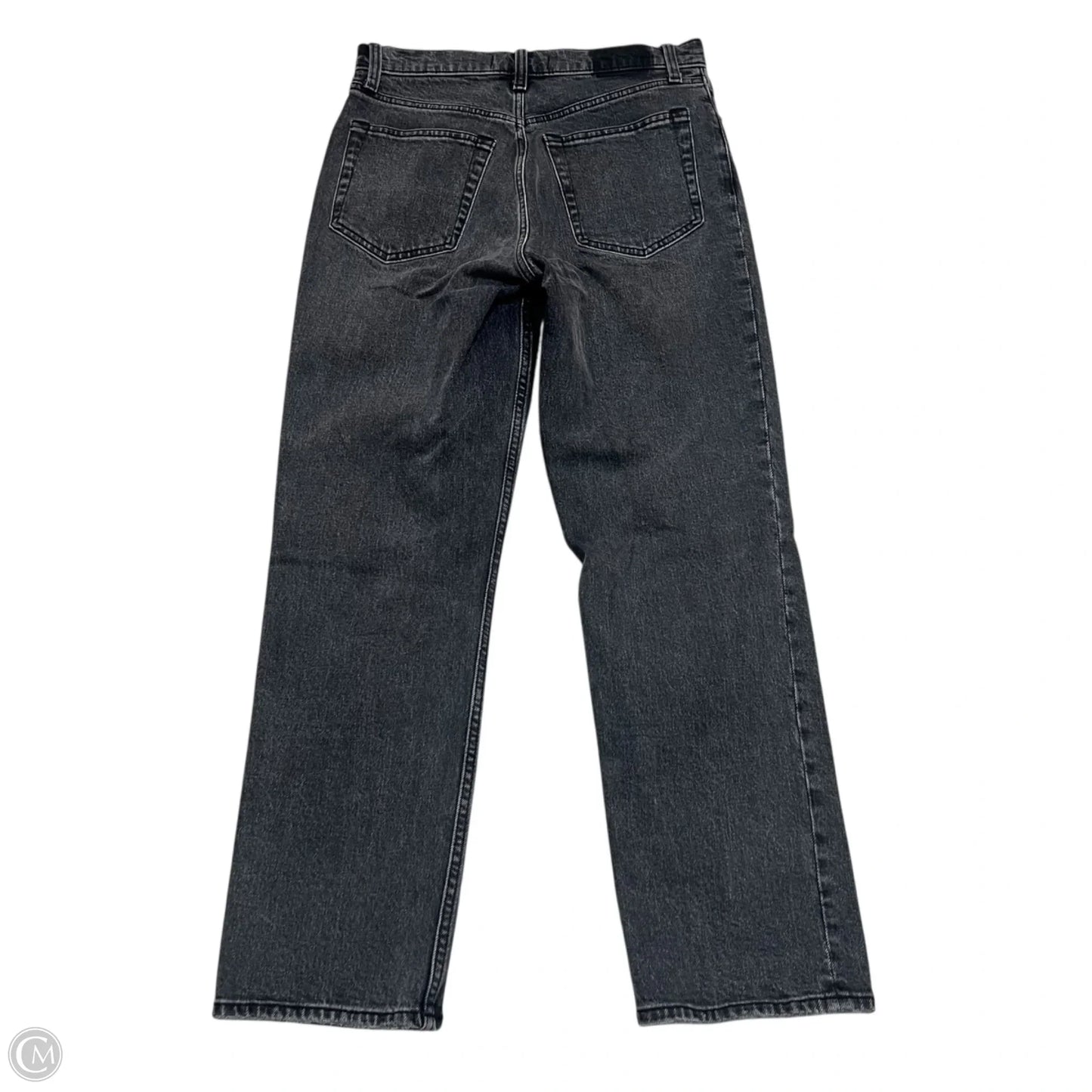 Jeans Straight By Abercrombie And Fitch In Black, Size: 6