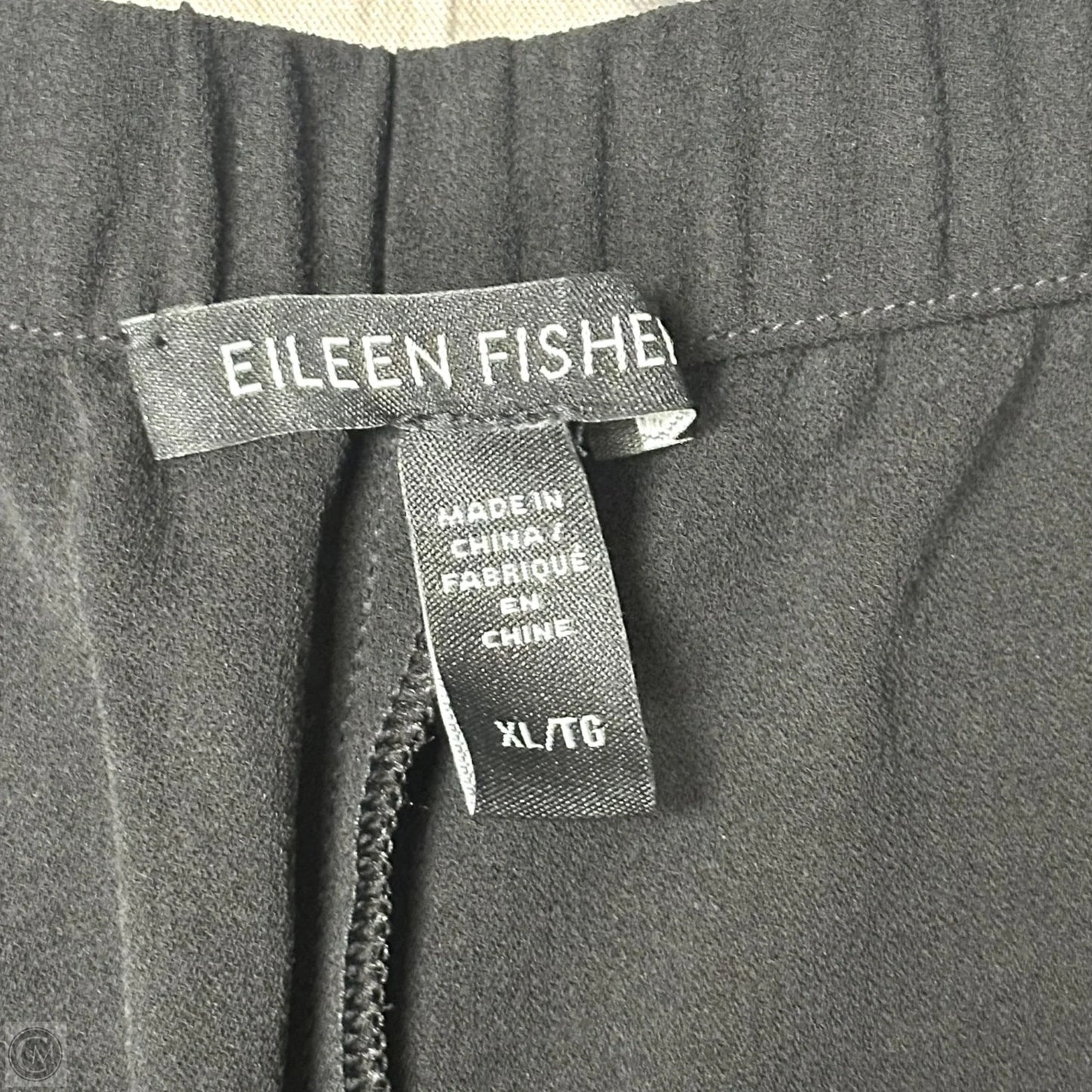 Pants Dress By Eileen Fisher In Black, Size: Xl