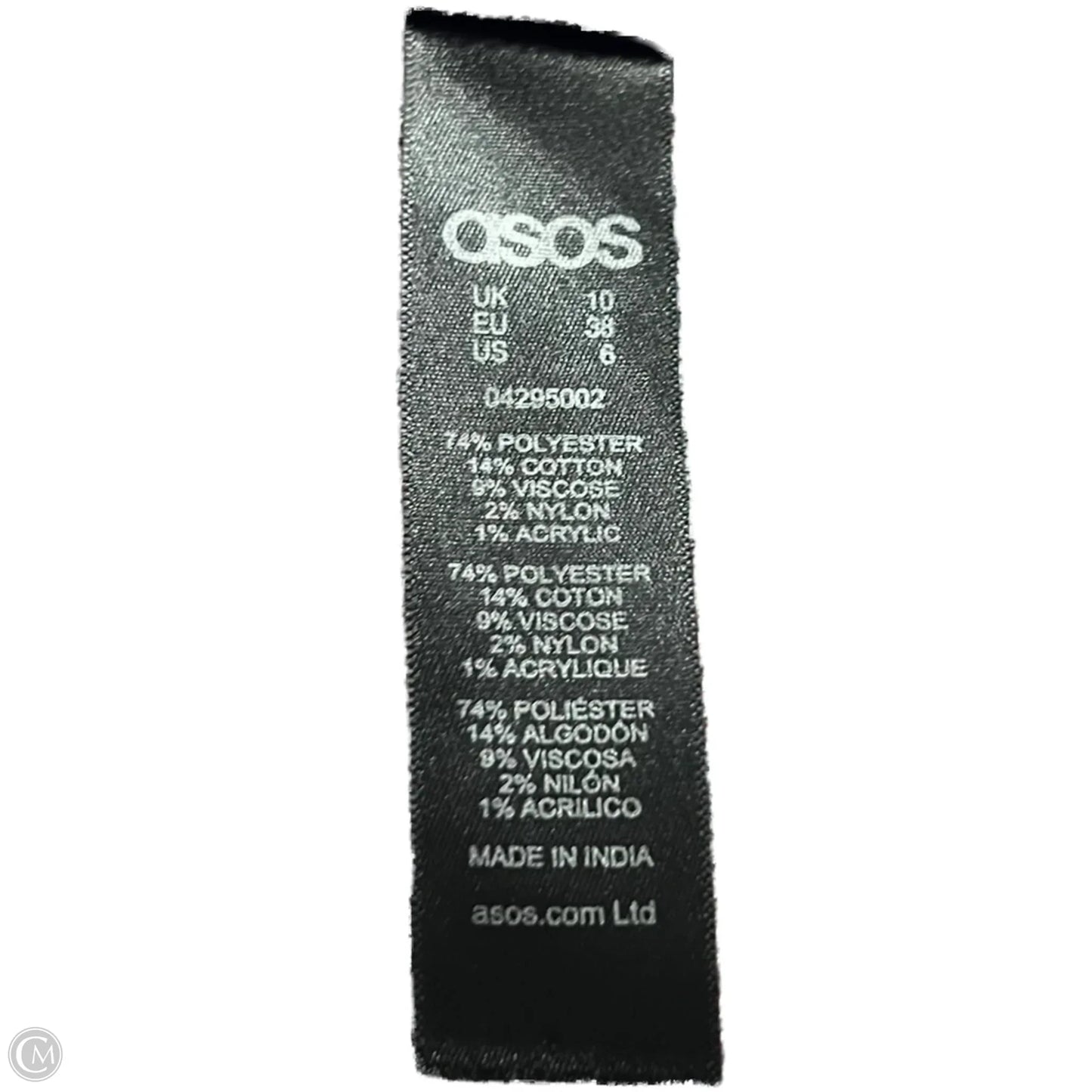 Skirt Maxi By Asos In Multi-colored, Size: S