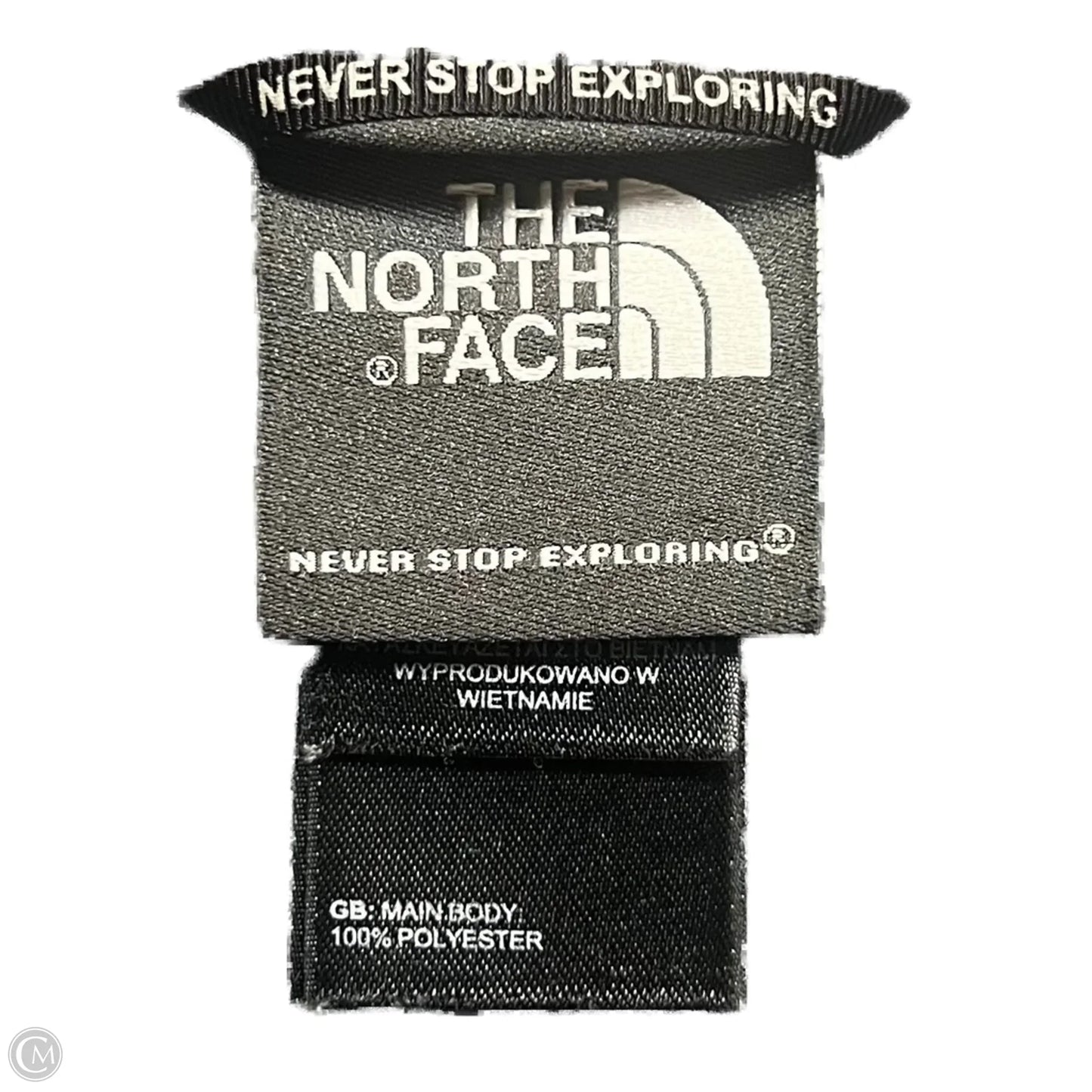 Athletic Sweatshirt Collar By The North Face In Grey, Size: M