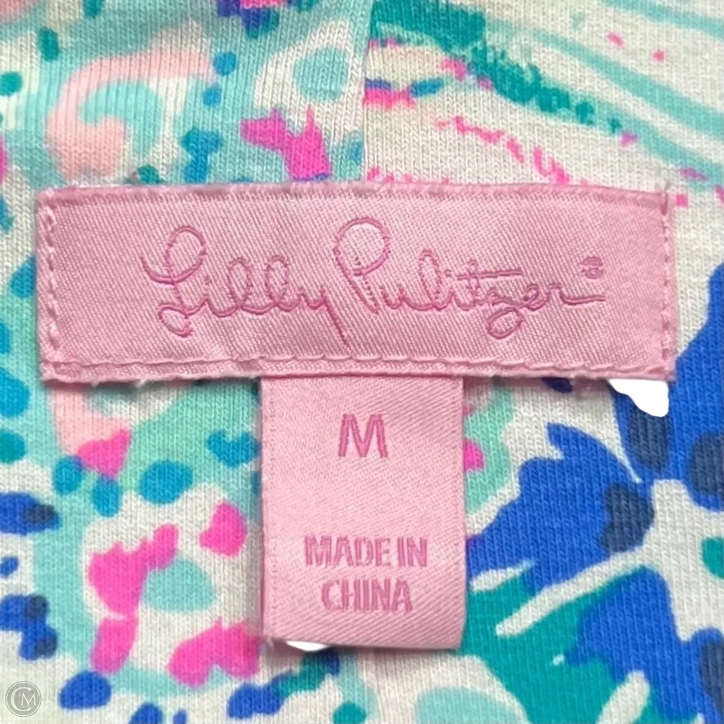 Dress Designer By Lilly Pulitzer In Teal, Size: M