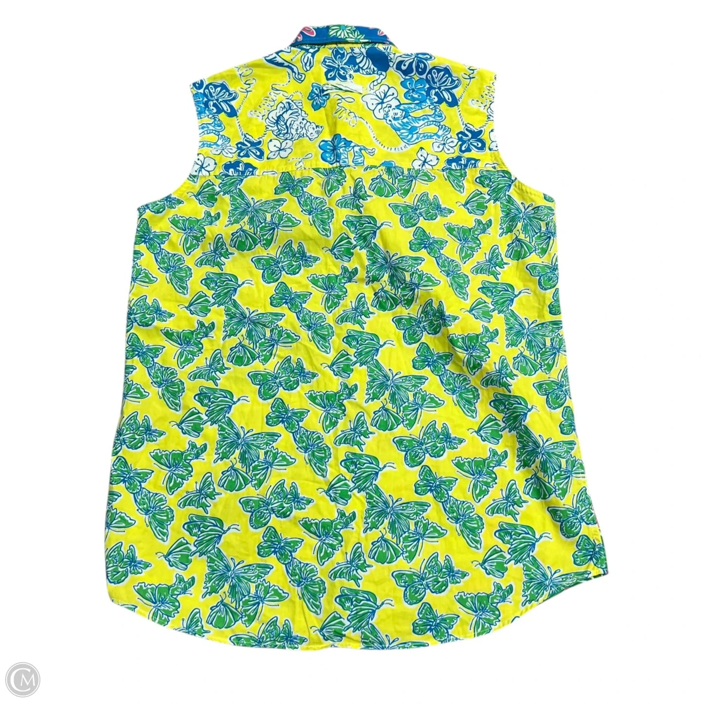 Top Sleeveless Designer By Lilly Pulitzer In Multi-colored, Size: L