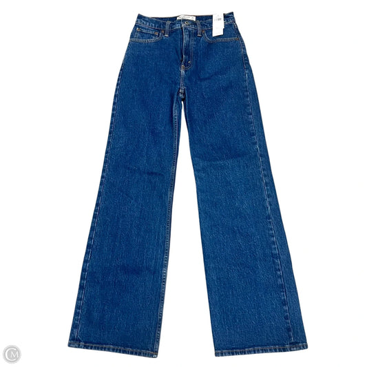 Jeans Boot Cut By Abercrombie And Fitch In Blue, Size: 2