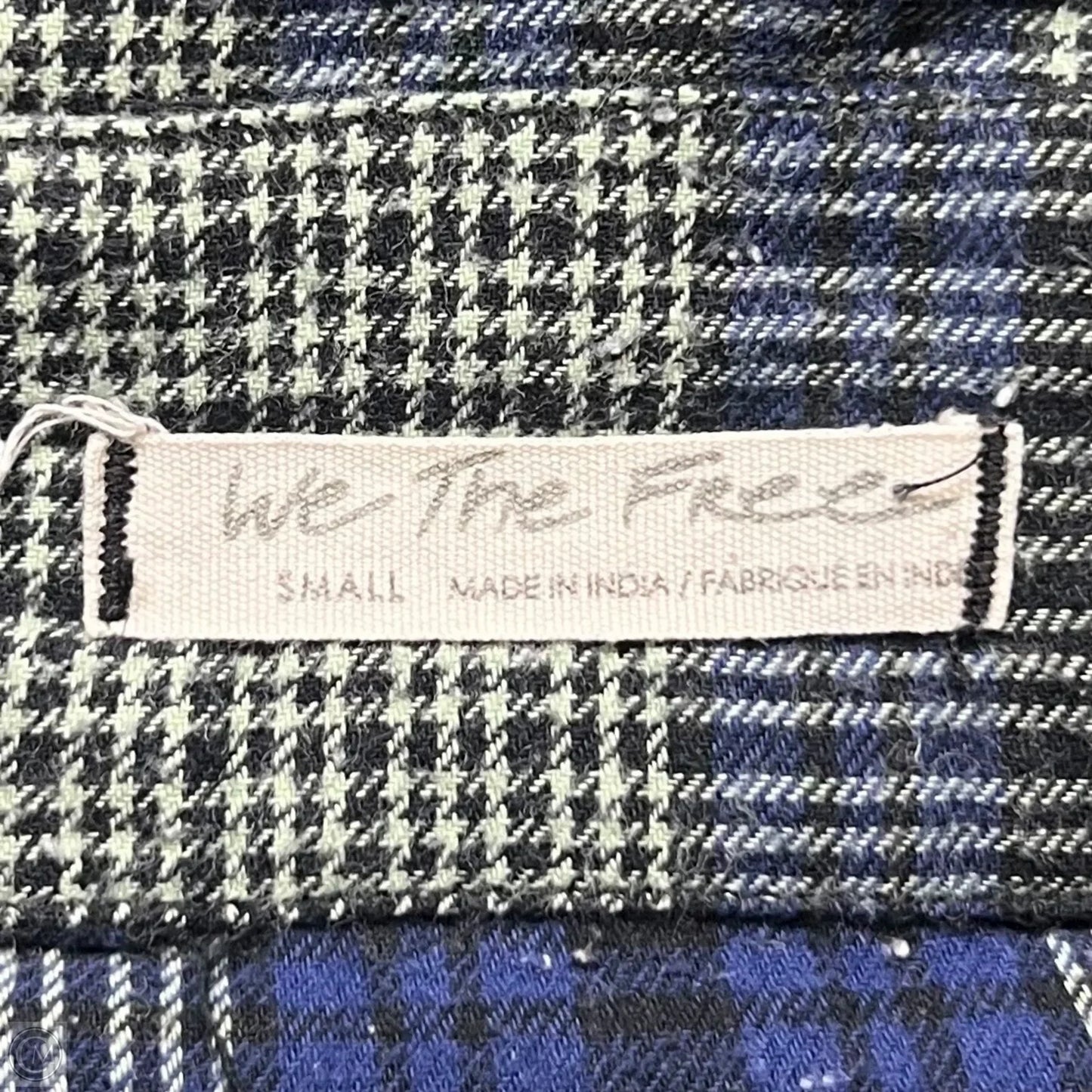 Top Long Sleeve By We The Free In Blue & Green, Size: S