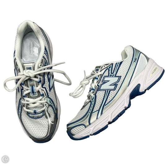 Shoes Sneakers By New Balance In Grey & White, Size: 7