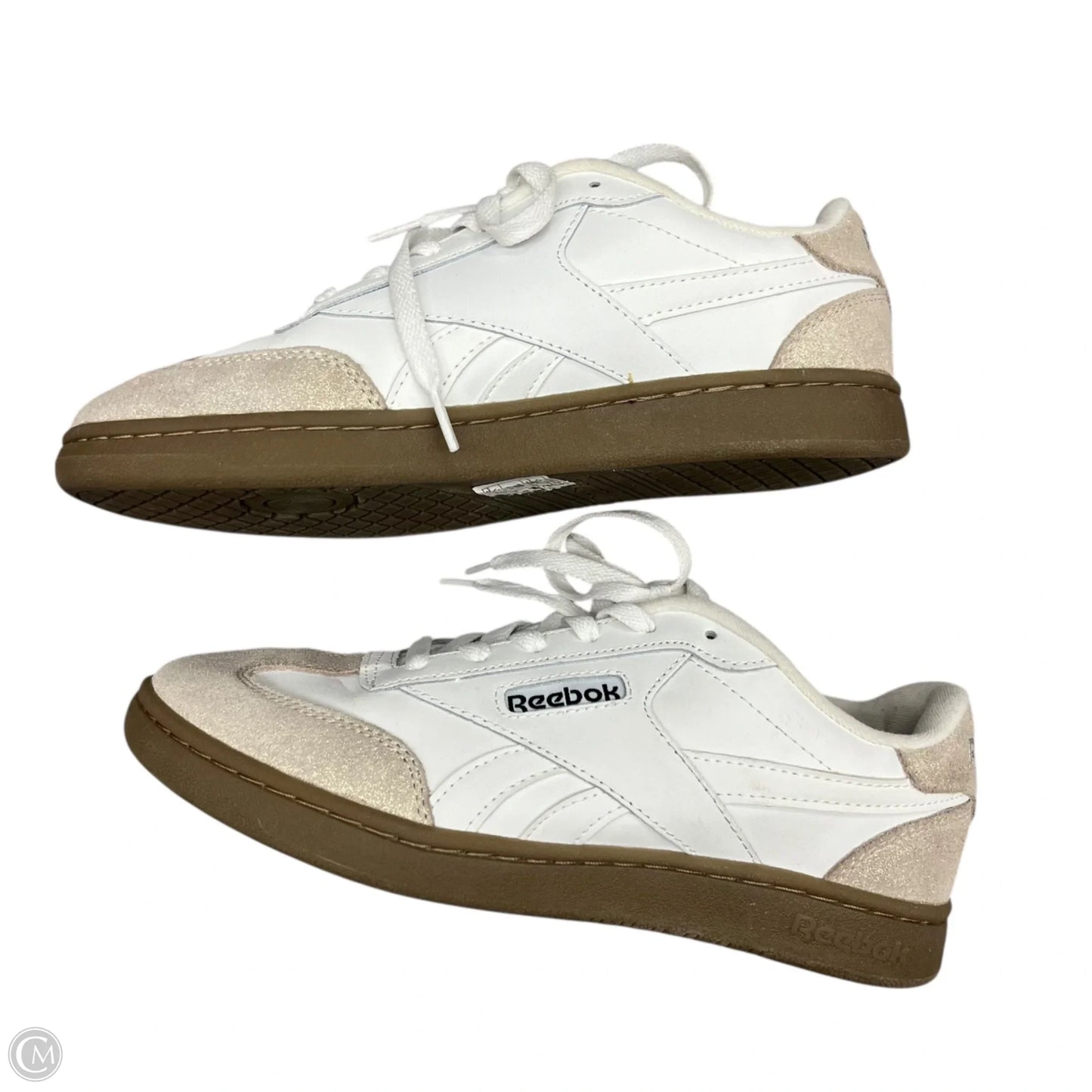 Shoes Sneakers By Reebok In Brown & White, Size: 8.5