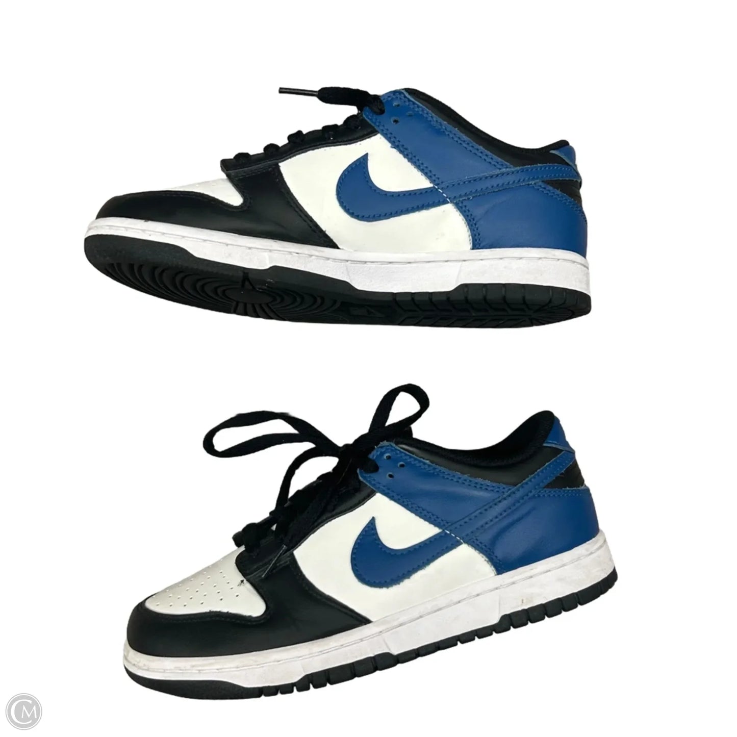 Shoes Sneakers By Nike In Black & Blue, Size: 8.5