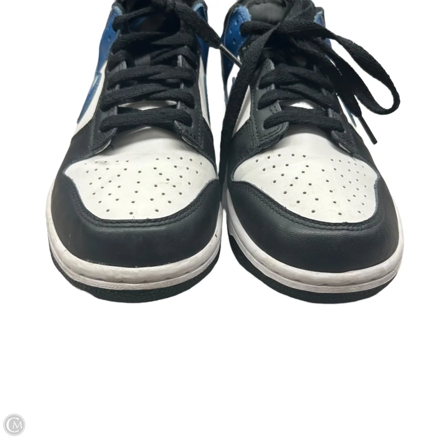 Shoes Sneakers By Nike In Black & Blue, Size: 8.5
