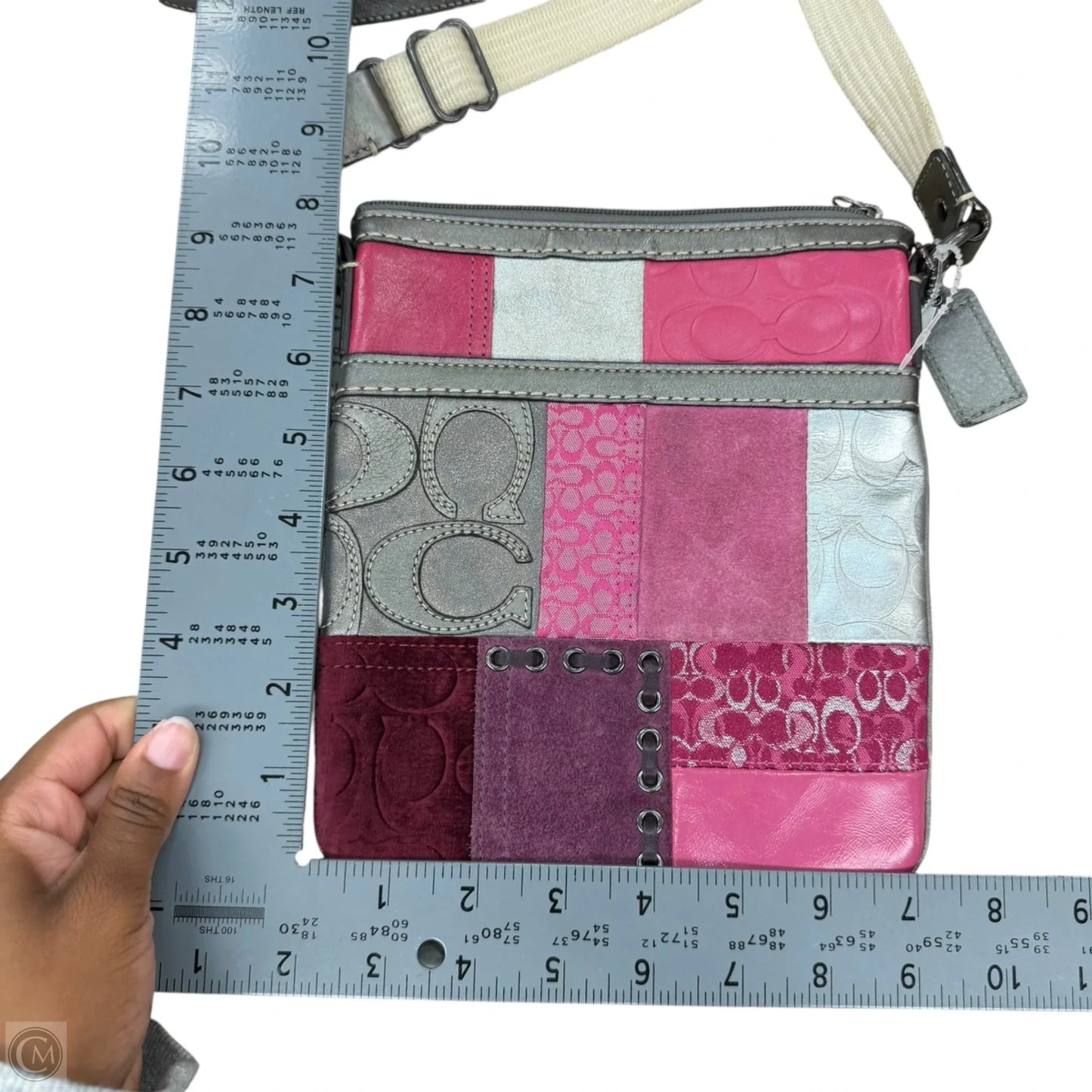 Crossbody Designer By Coach, Size: Small