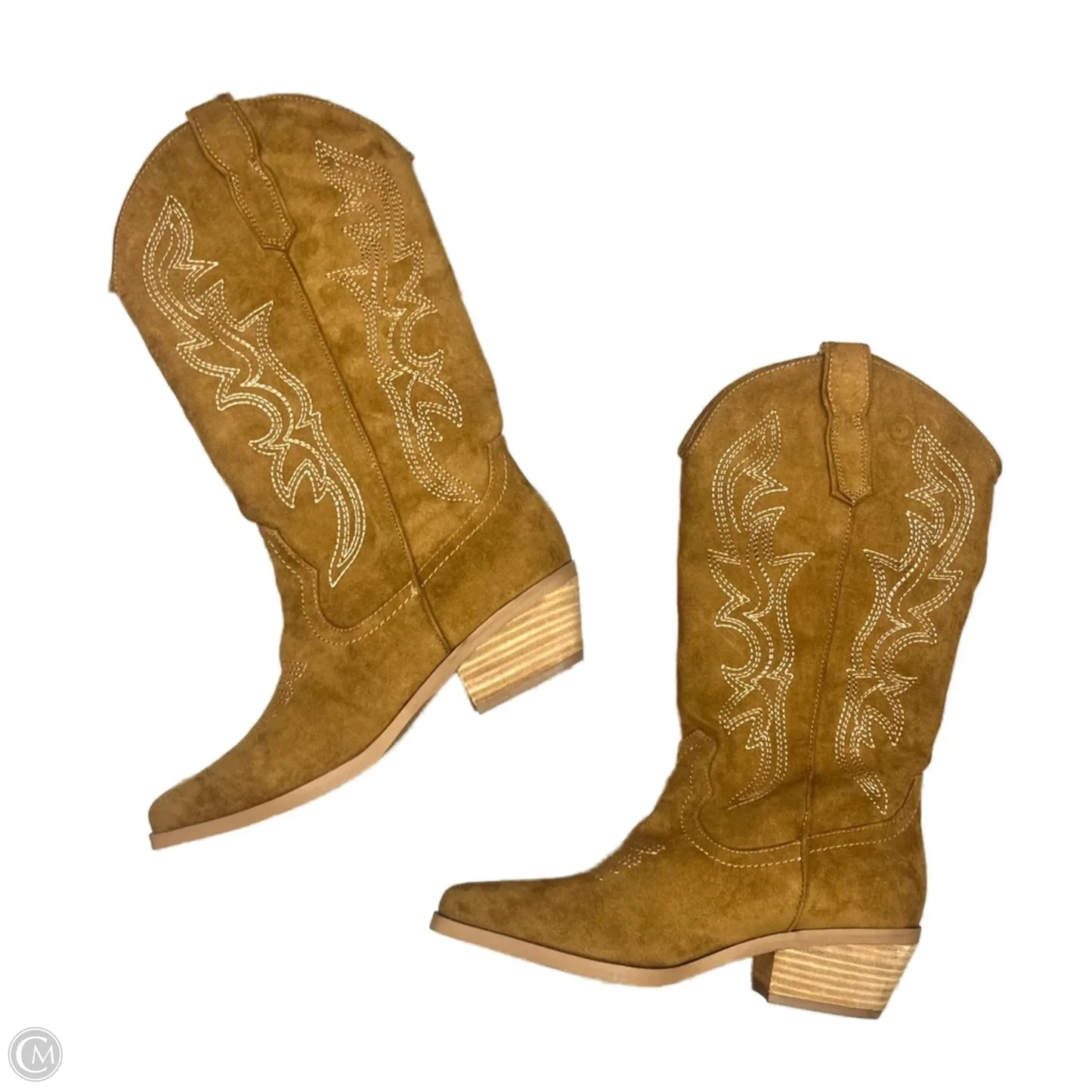Boots Western By Steve Madden In Brown, Size: 7.5