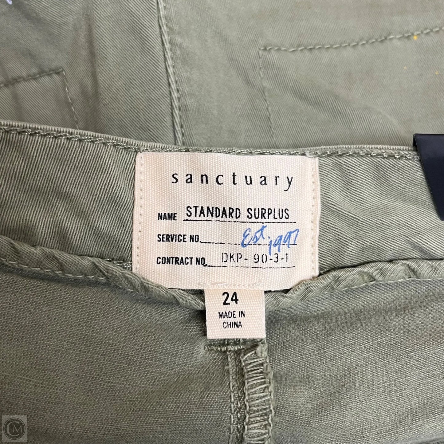 Shorts By Sanctuary In Green, Size: 0