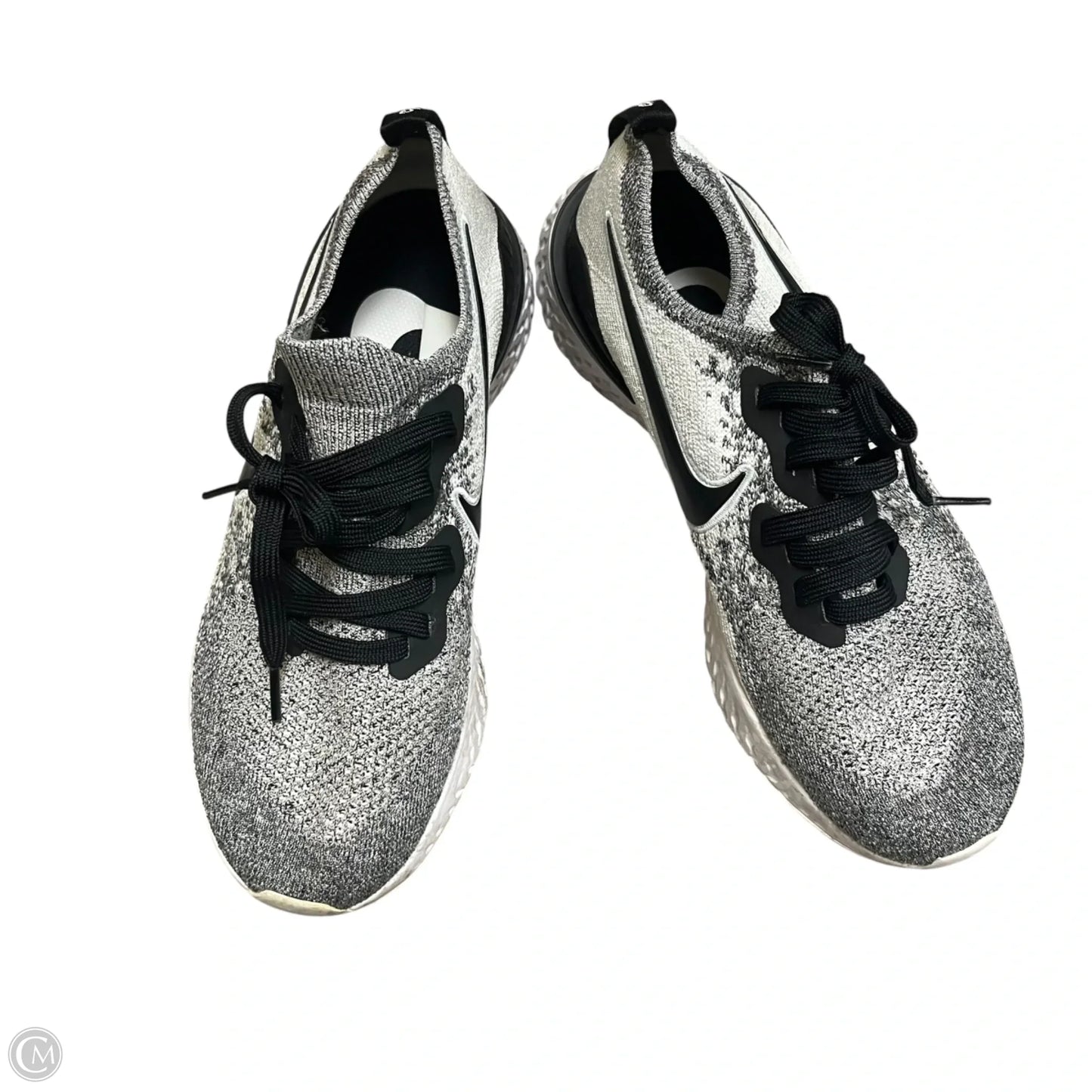 Shoes Athletic By Nike In Black & Grey, Size: 8.5