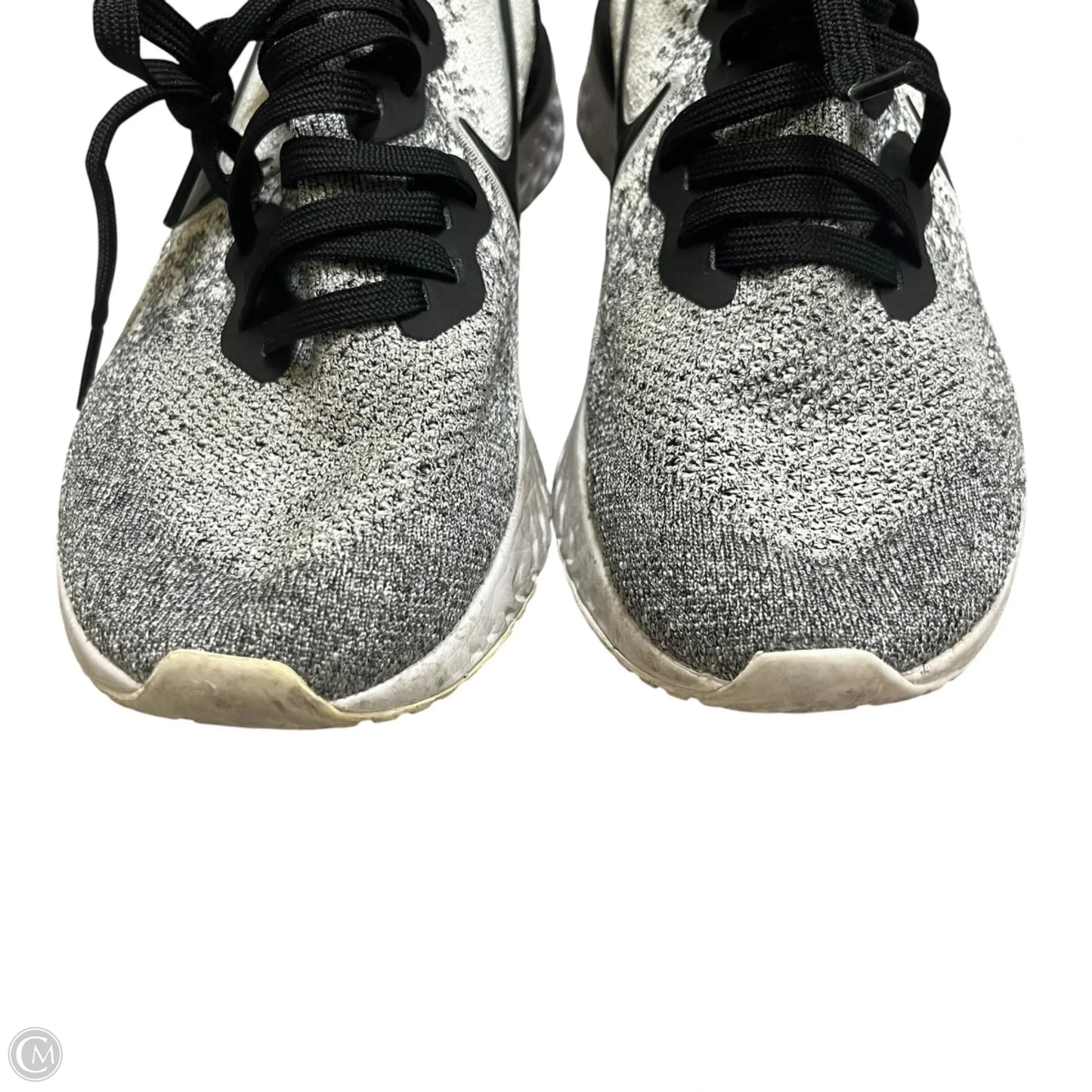 Shoes Athletic By Nike In Black & Grey, Size: 8.5