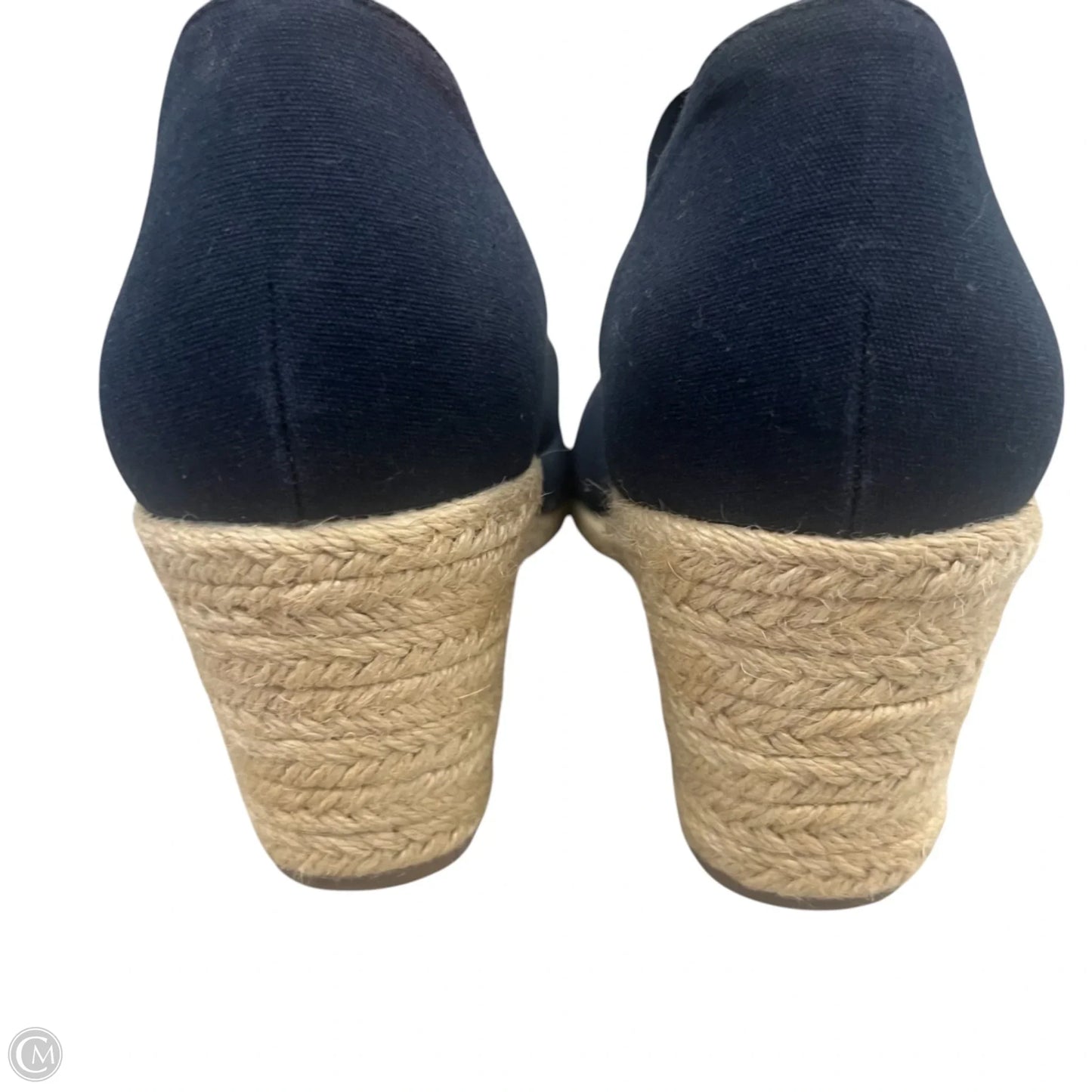 Shoes Heels Wedge By Easy Street In Navy, Size: 12