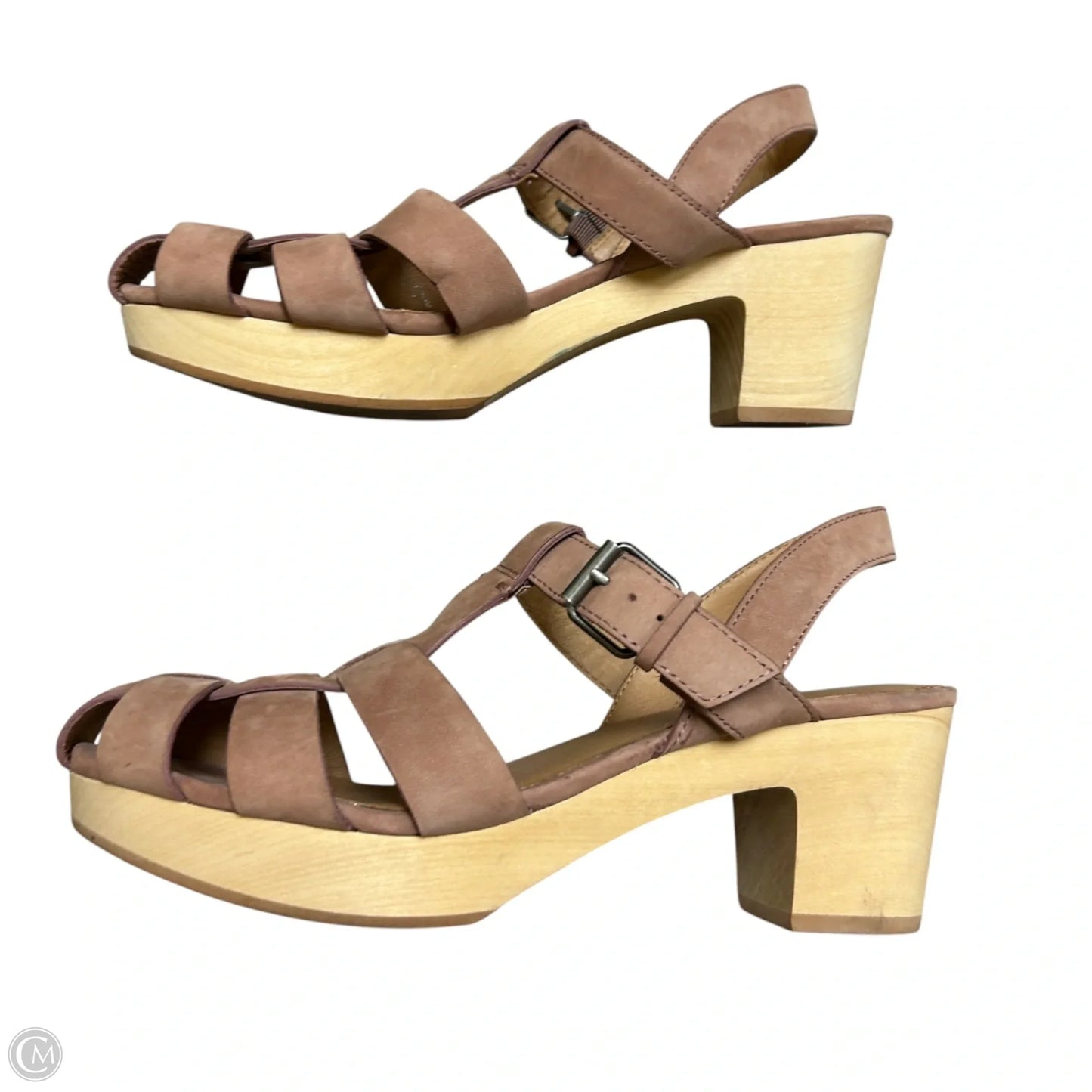 Shoes Heels Block By Madewell In Mauve, Size: 7.5