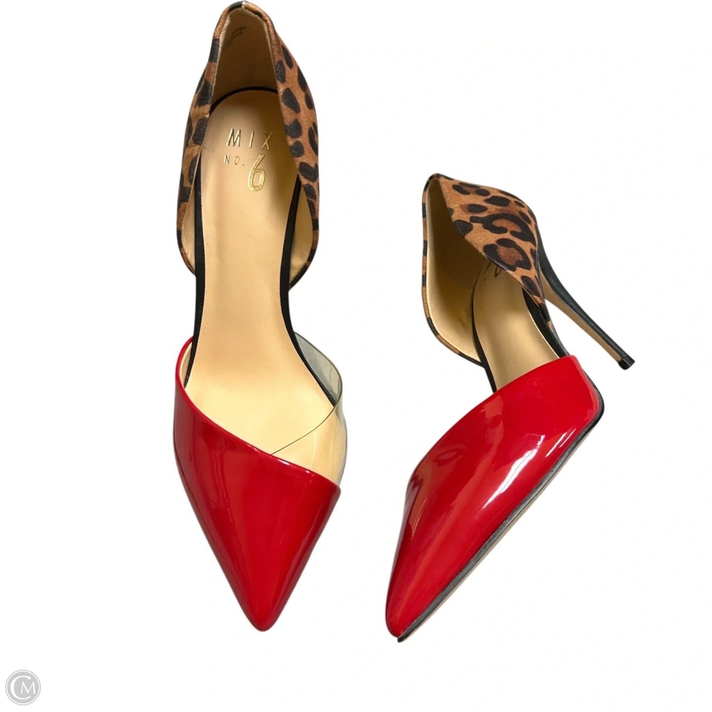 Shoes Heels Stiletto By Mix No 6 In Animal Print, Size: 8.5