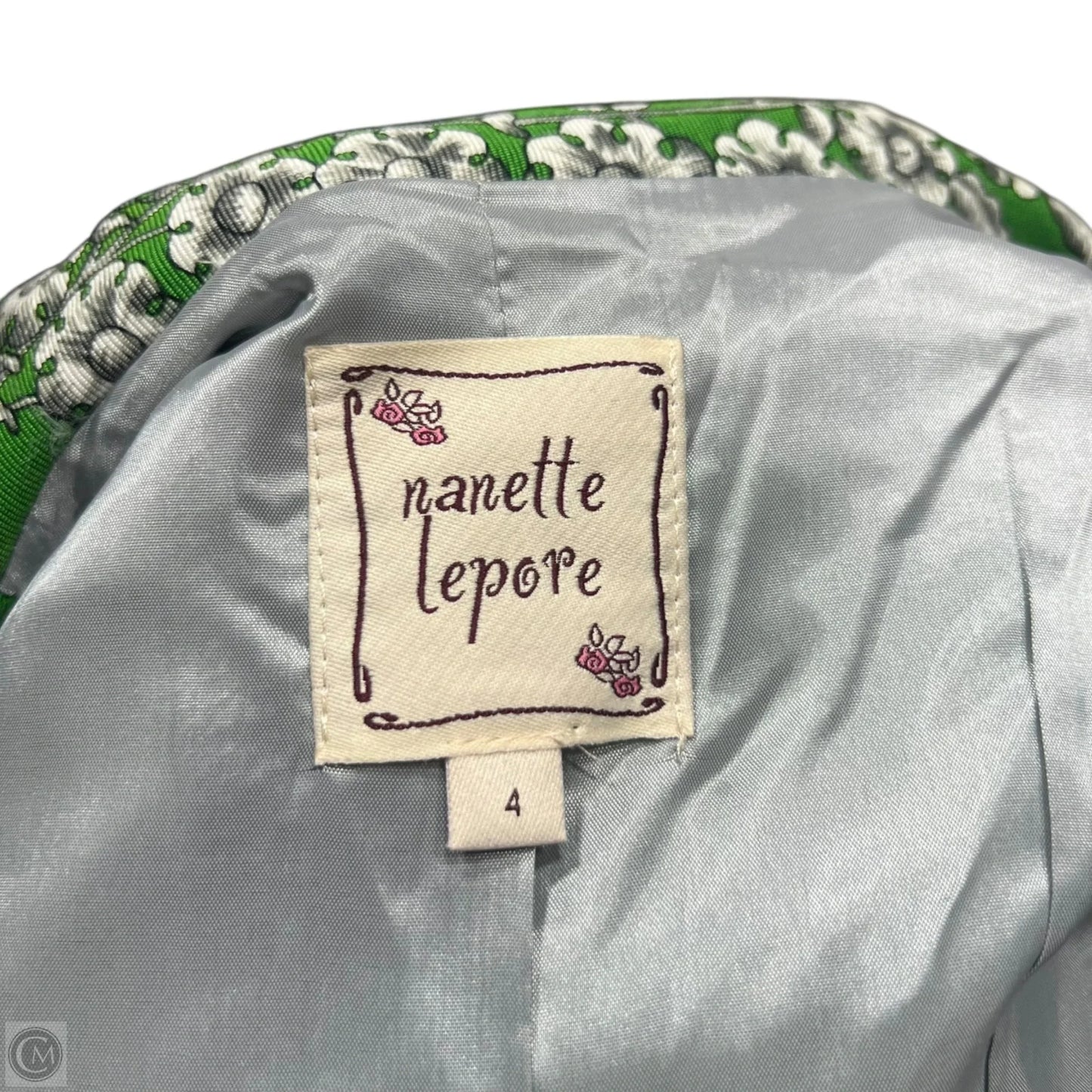 Jacket Other By Nanette Lepore In Green, Size: S