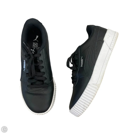 Shoes Sneakers Platform By Puma In Black & White, Size: 7.5