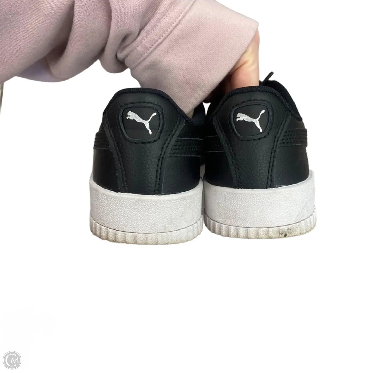 Shoes Sneakers Platform By Puma In Black & White, Size: 7.5