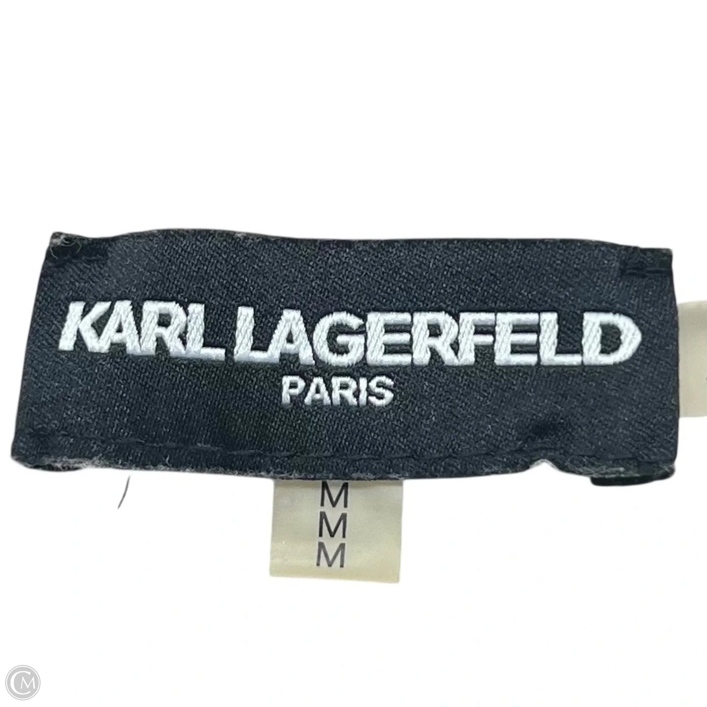 Sweater Designer By Karl Lagerfeld In Beige, Size: M