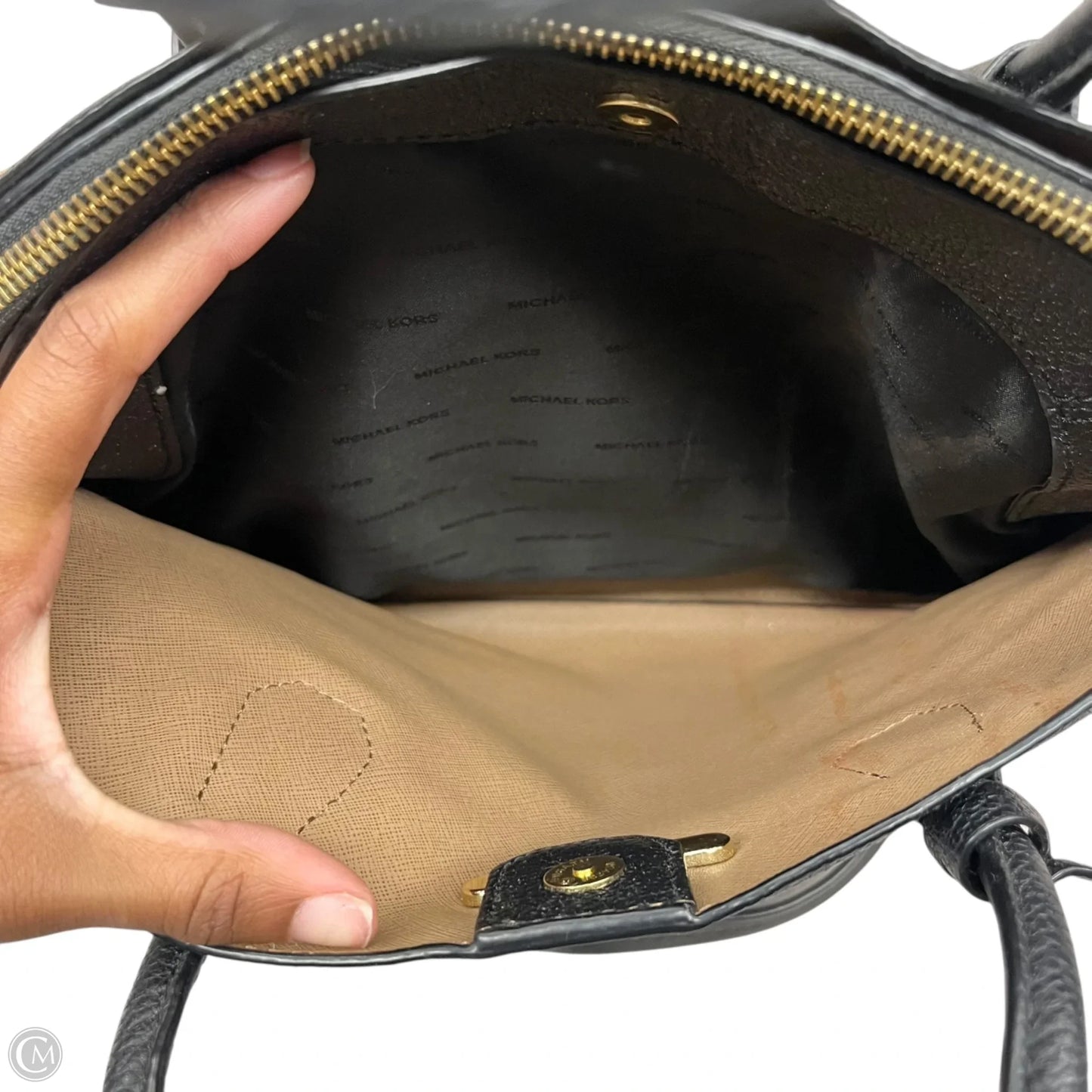 Crossbody Designer By Michael Kors, Size: Medium