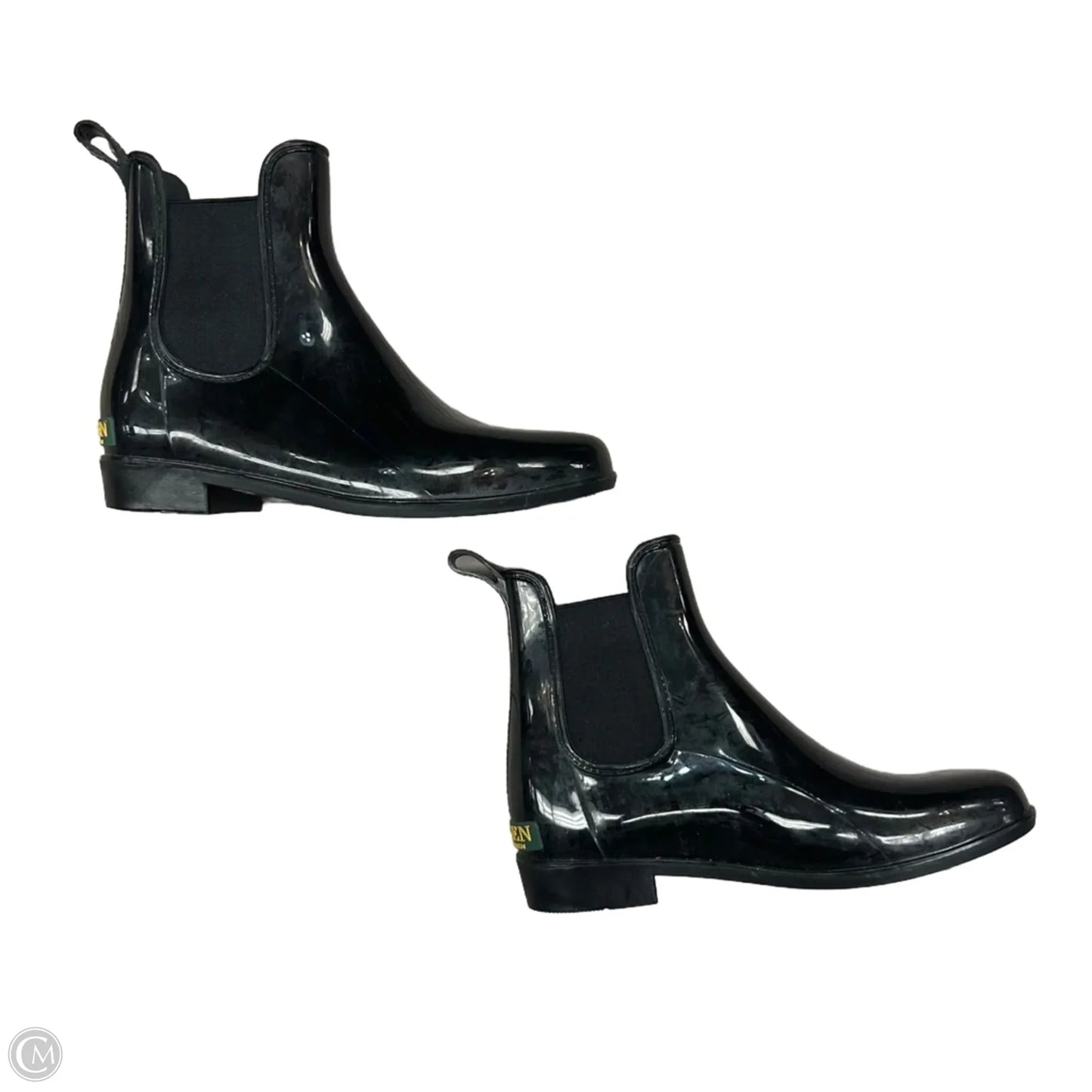 Boots Ankle Heels By Lauren By Ralph Lauren In Black, Size: 6