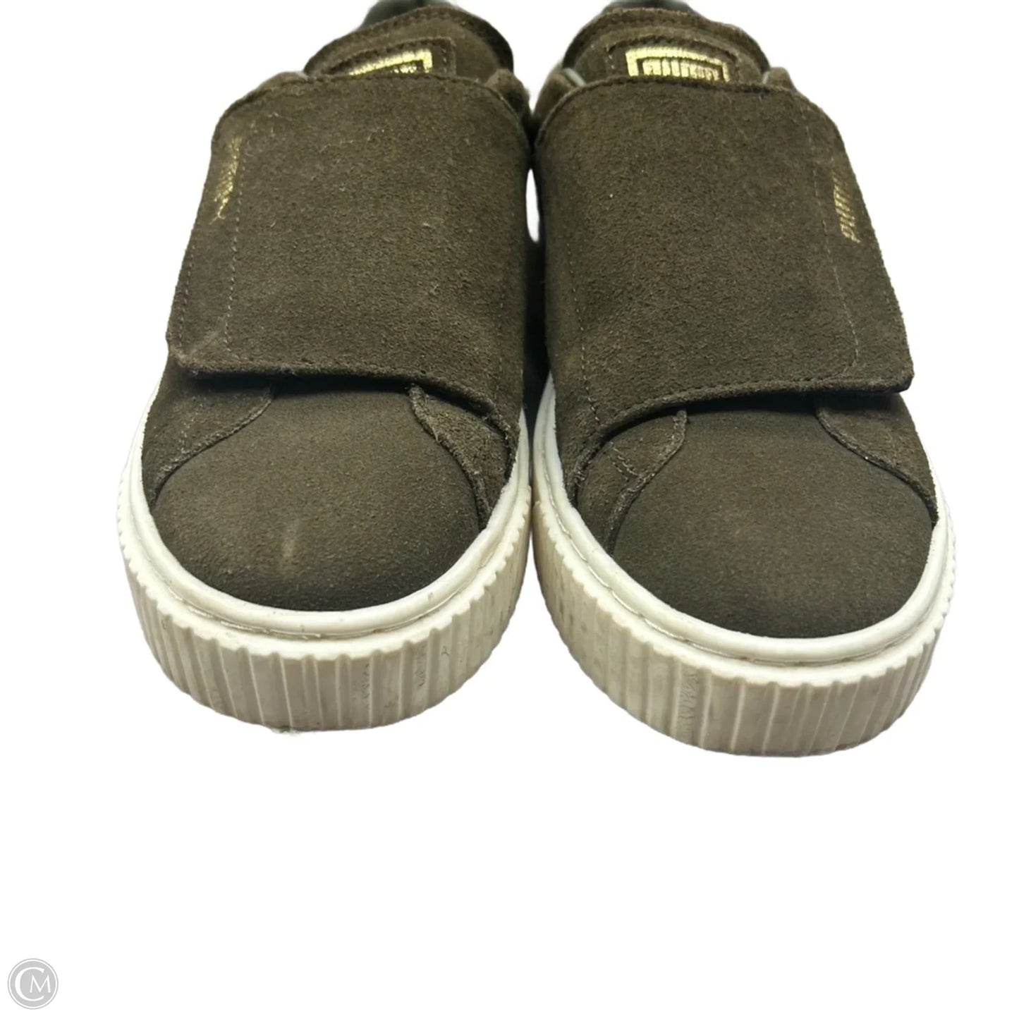 Shoes Sneakers By Puma In Green, Size: 6