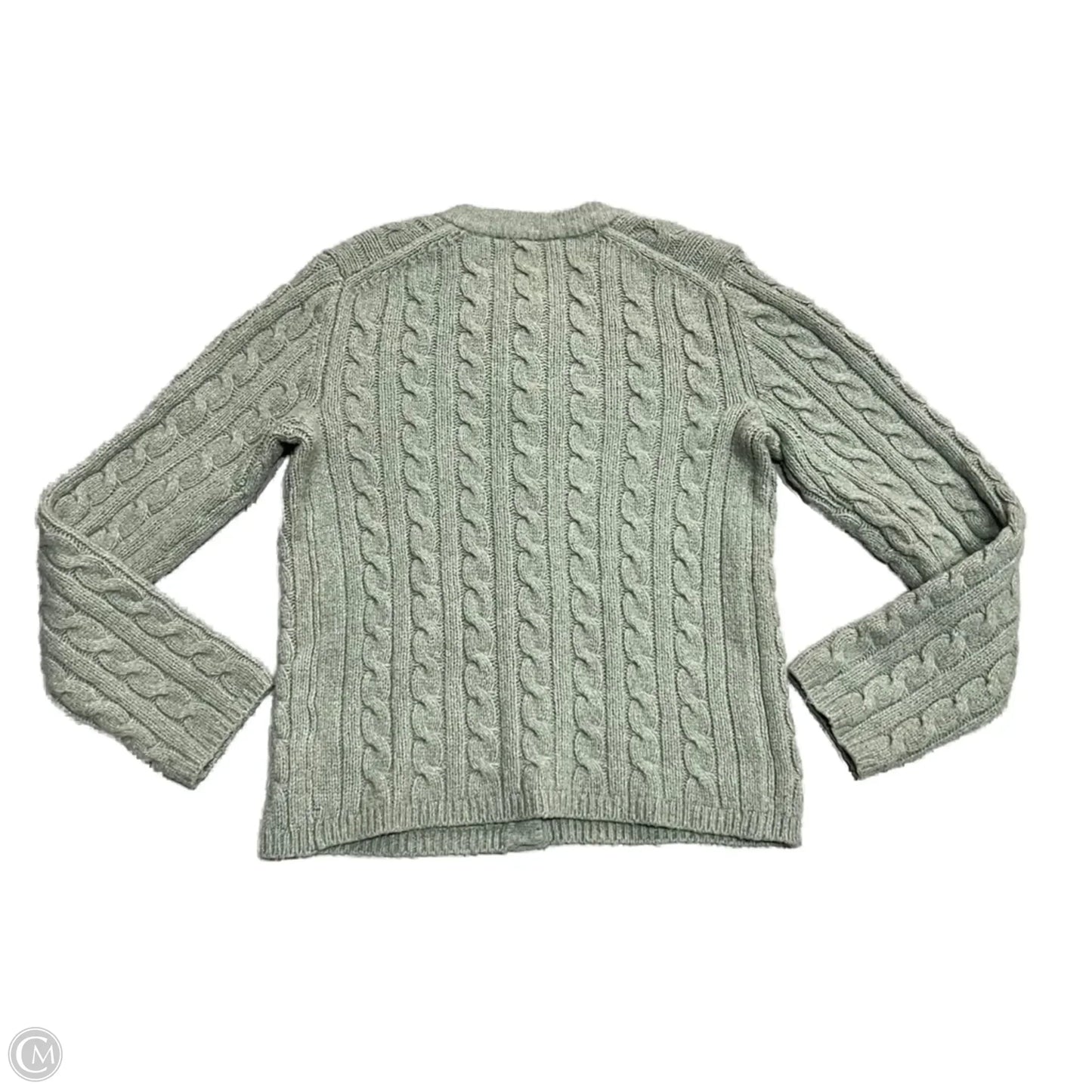 Cardigan By Abercrombie And Fitch In Green, Size: M