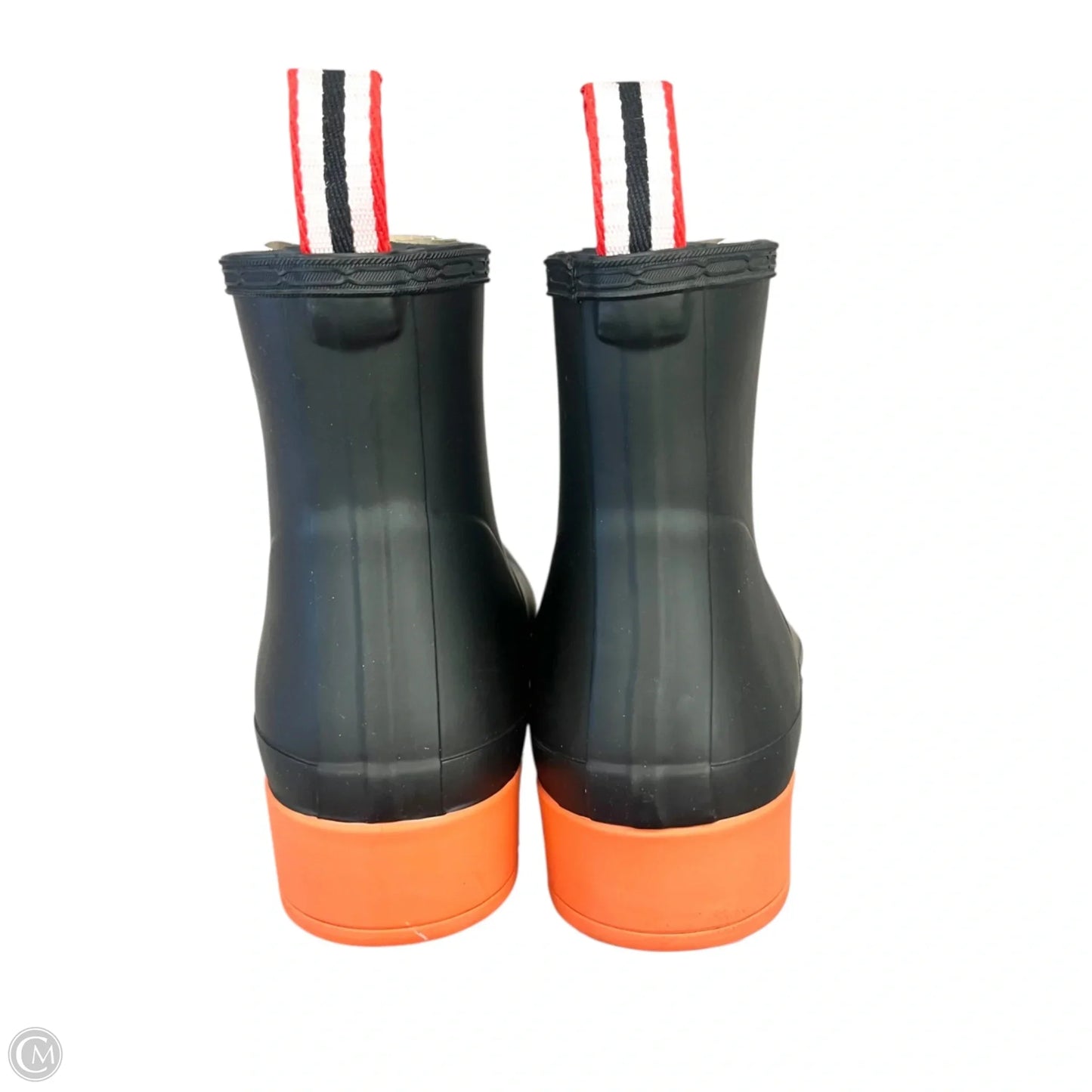 Boots Rain By Hunter In Black & Blue, Size: 8