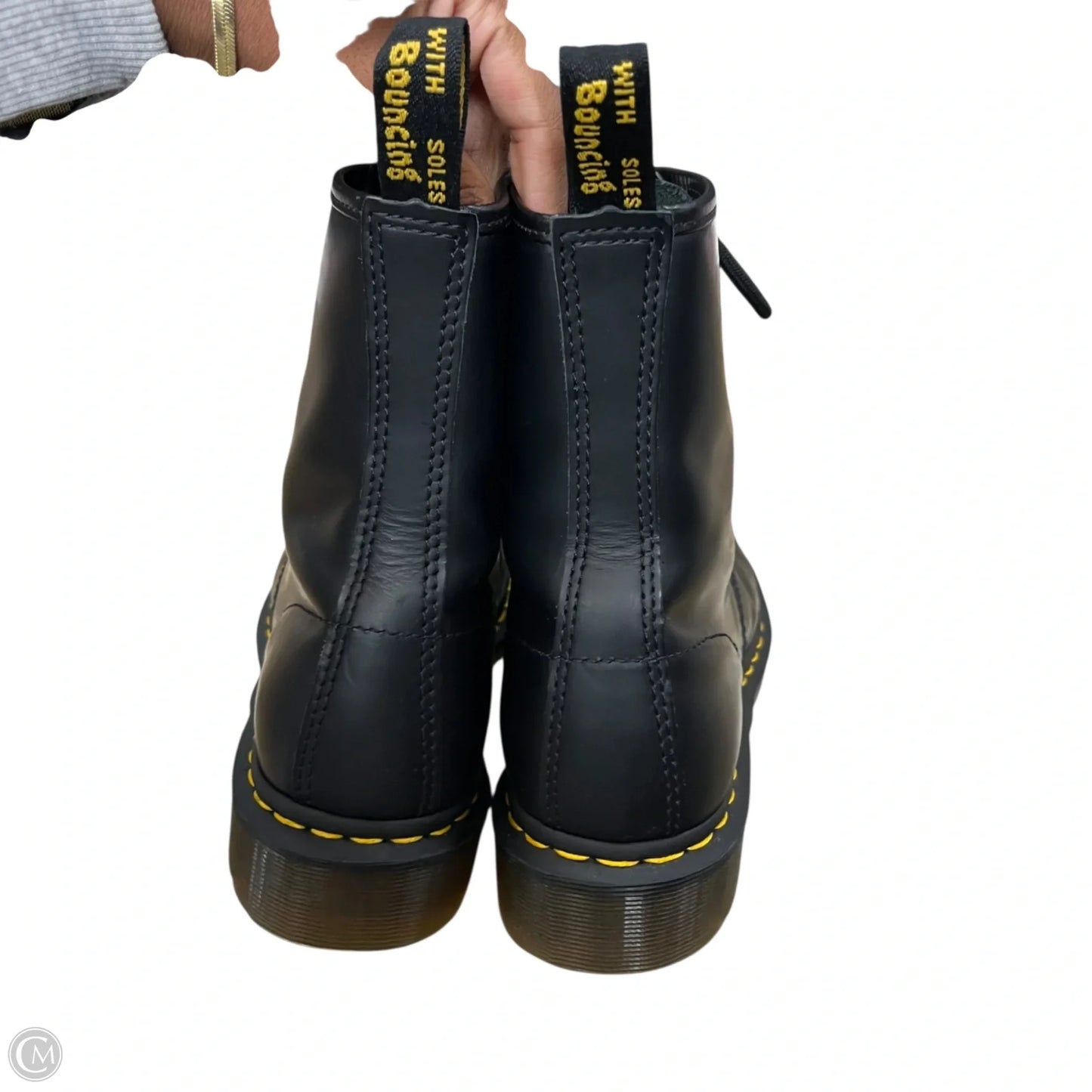 Boots Combat By Dr Martens In Black, Size: 10