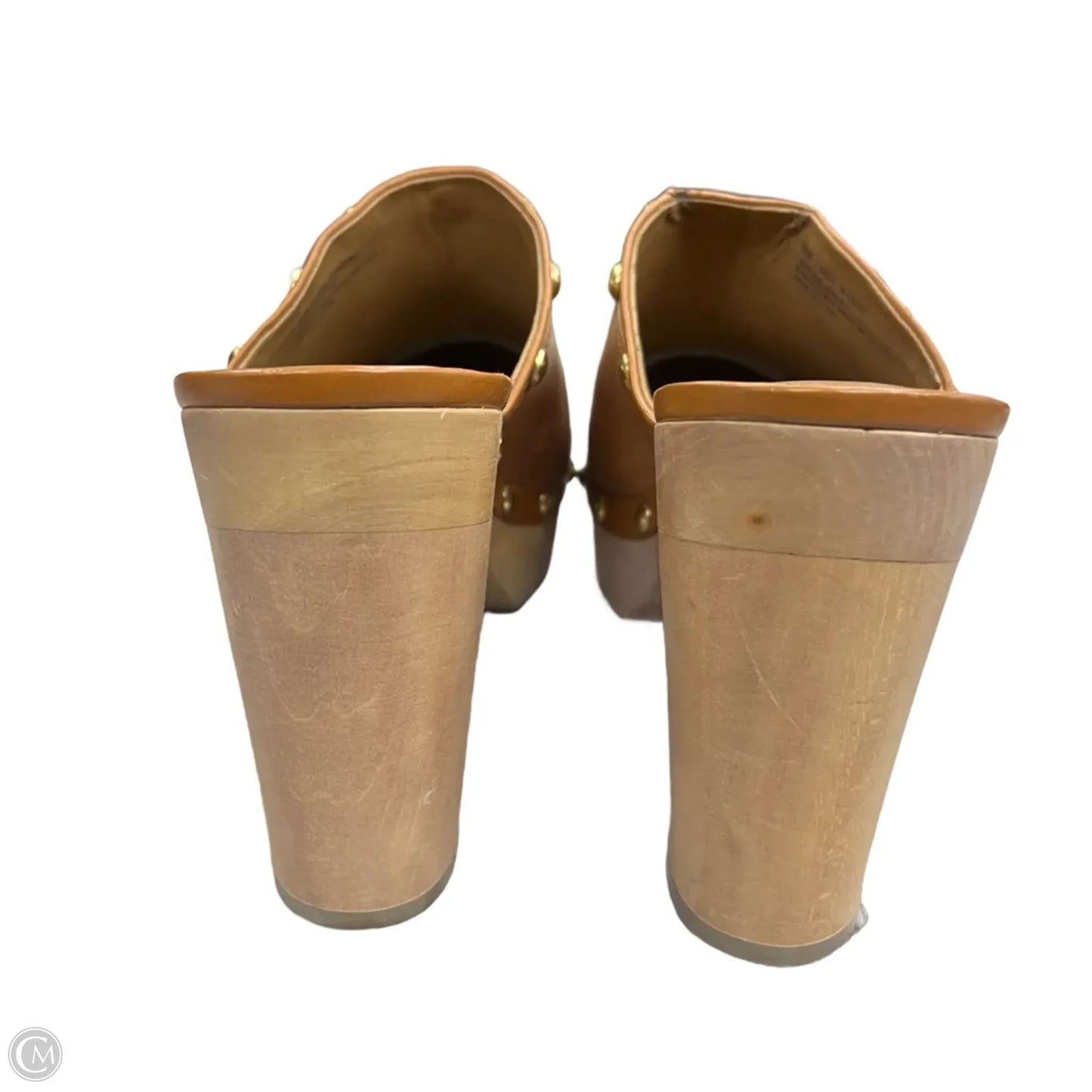 Shoes Heels Block By Franco Sarto In Tan, Size: 9