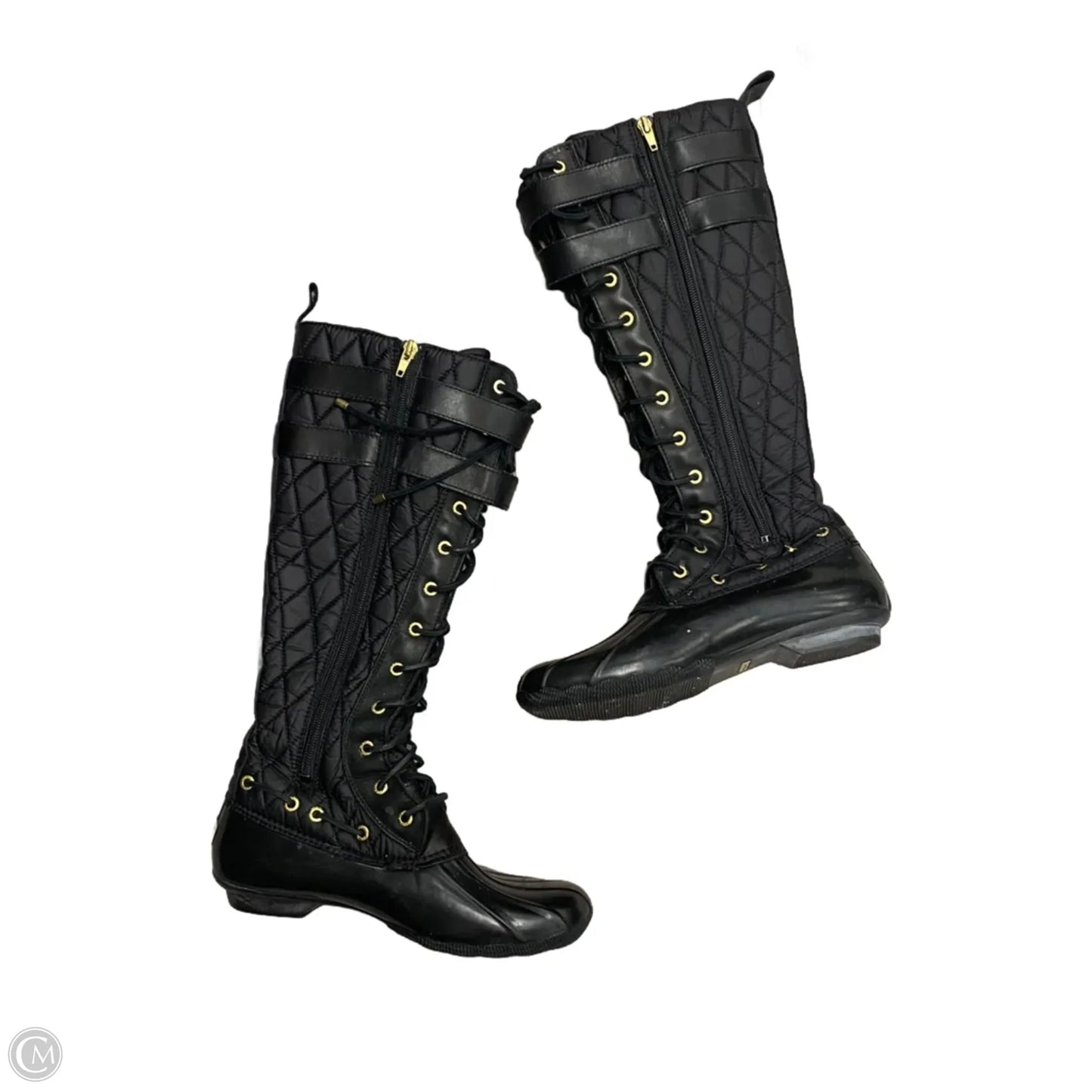 Boots Rain By Sperry In Black, Size: 8