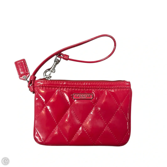 Wristlet Designer By Coach, Size: Small