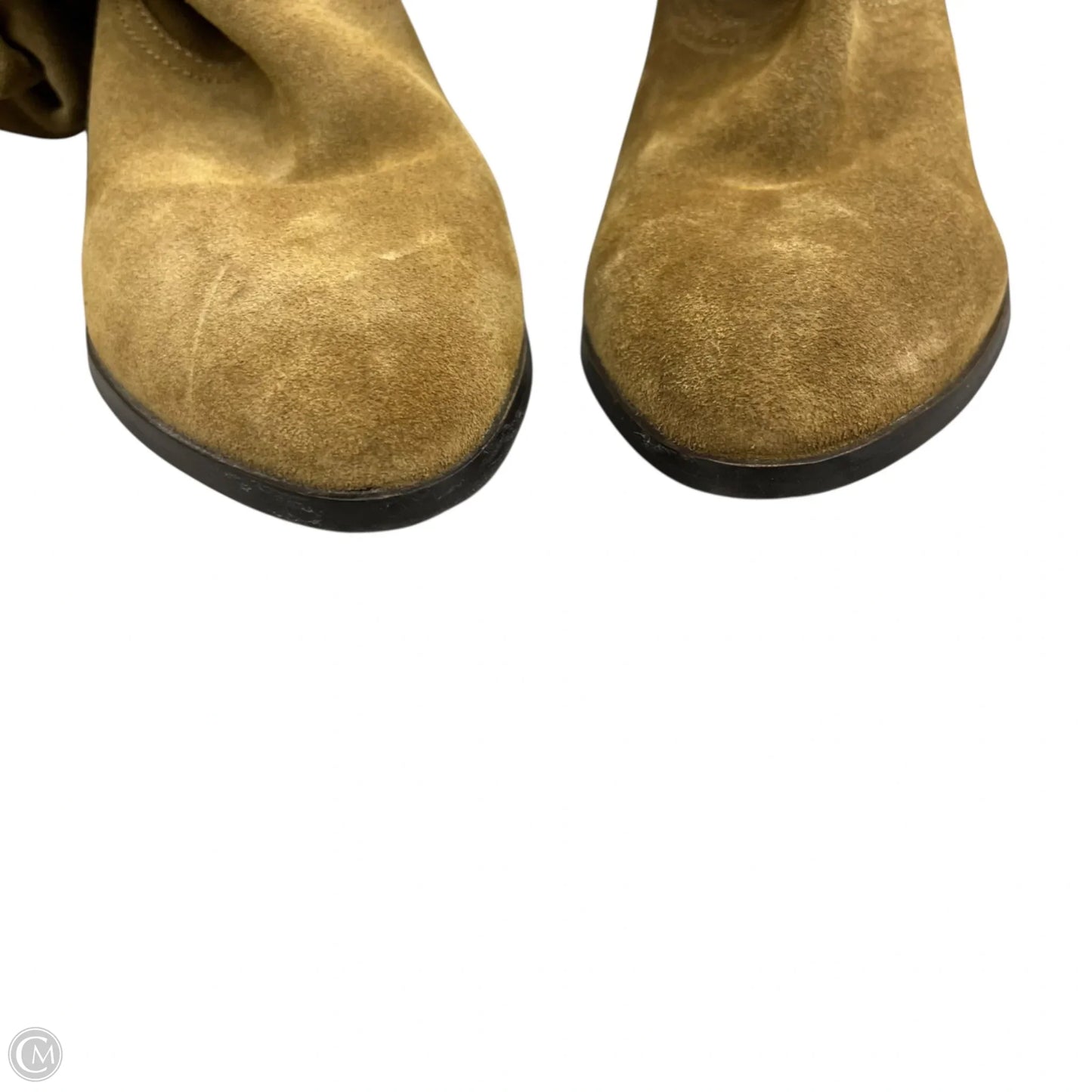 Boots Over-the-knee Heels By Anthropologie In Brown, Size: 9.5