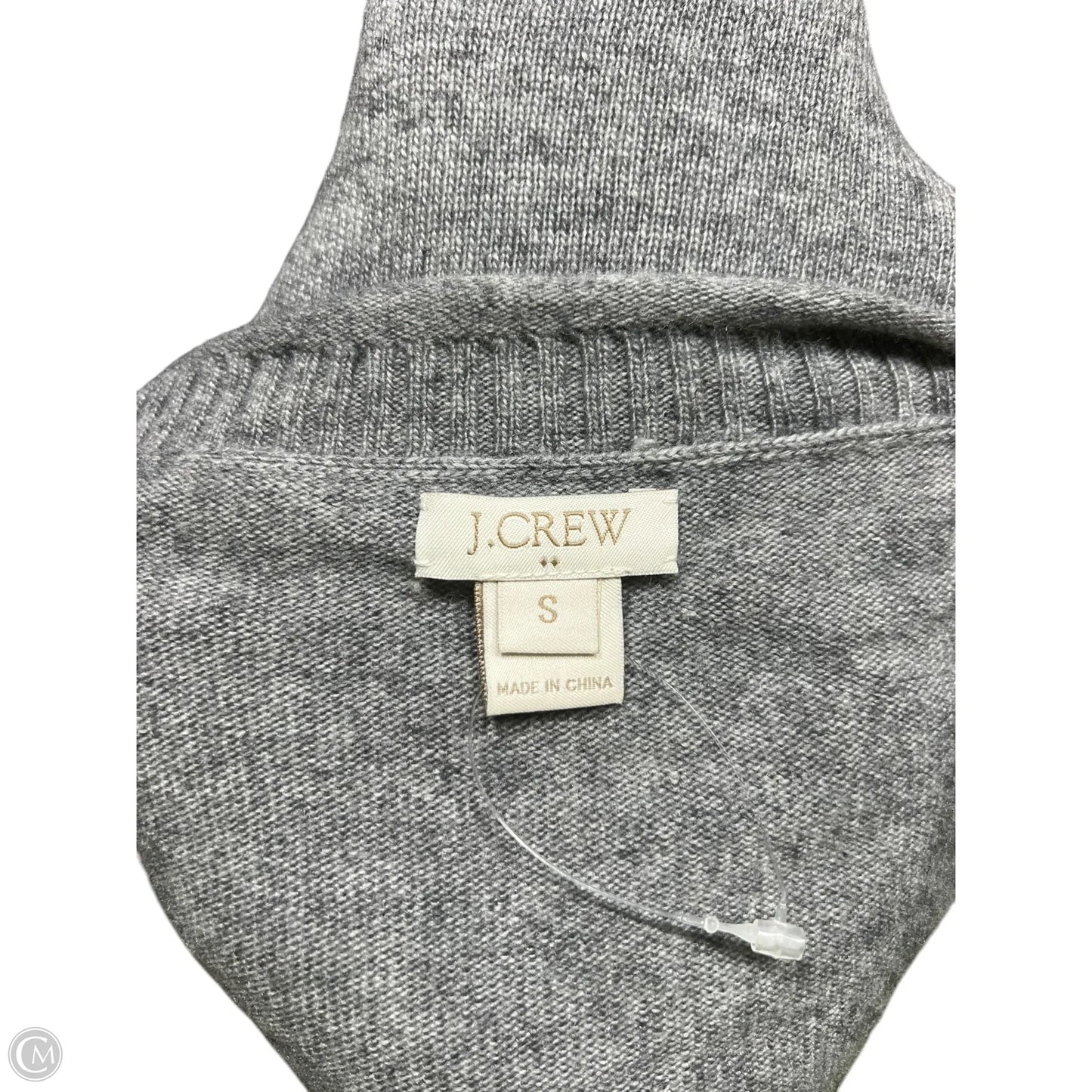 Sweater By J. Crew In Grey & White, Size: S