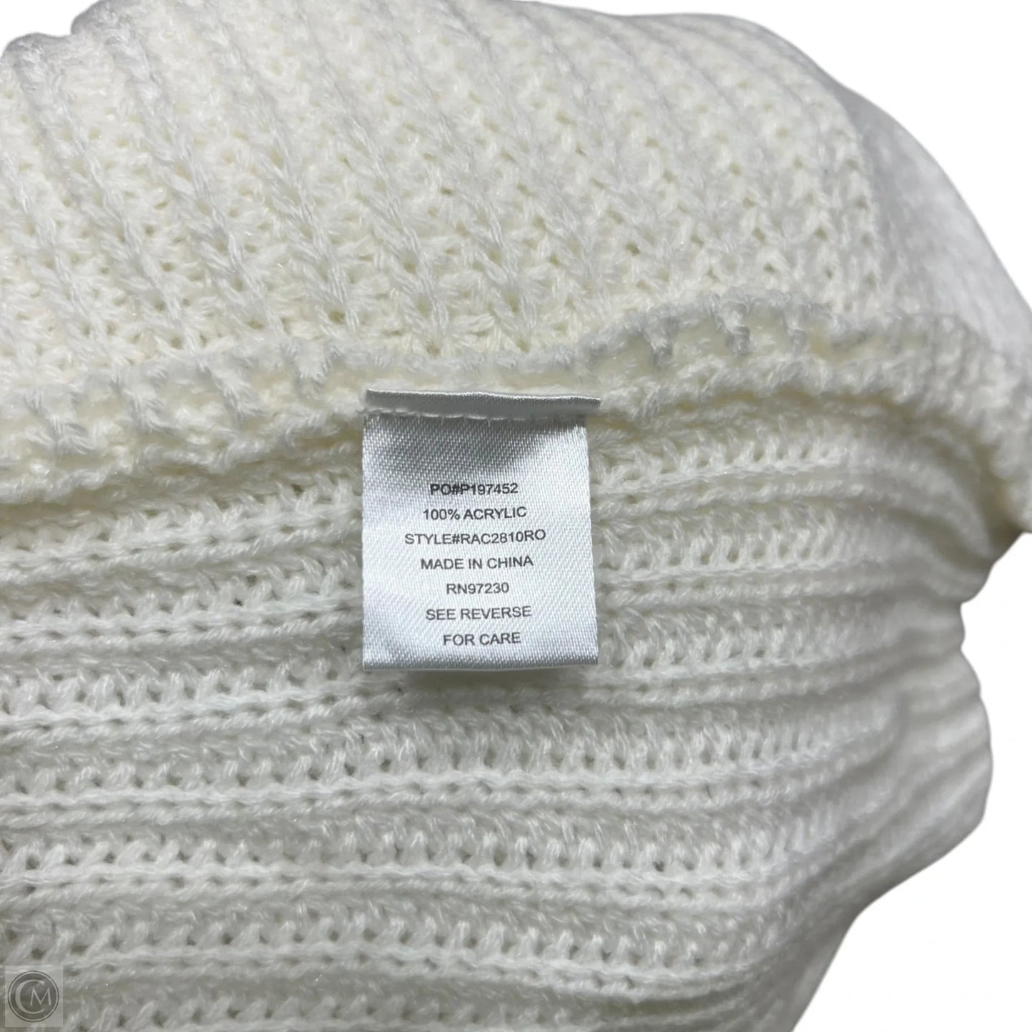 Sweater By Almost Famous In Cream, Size: M