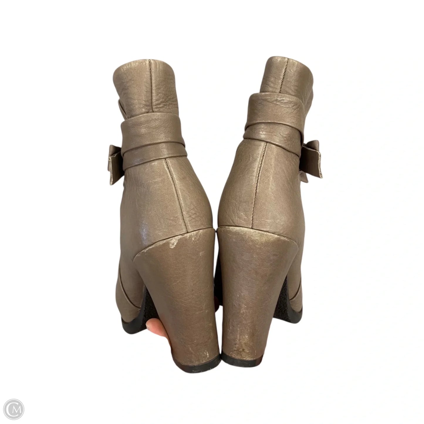 Boots Designer By Kate Spade In Taupe, Size: 8
