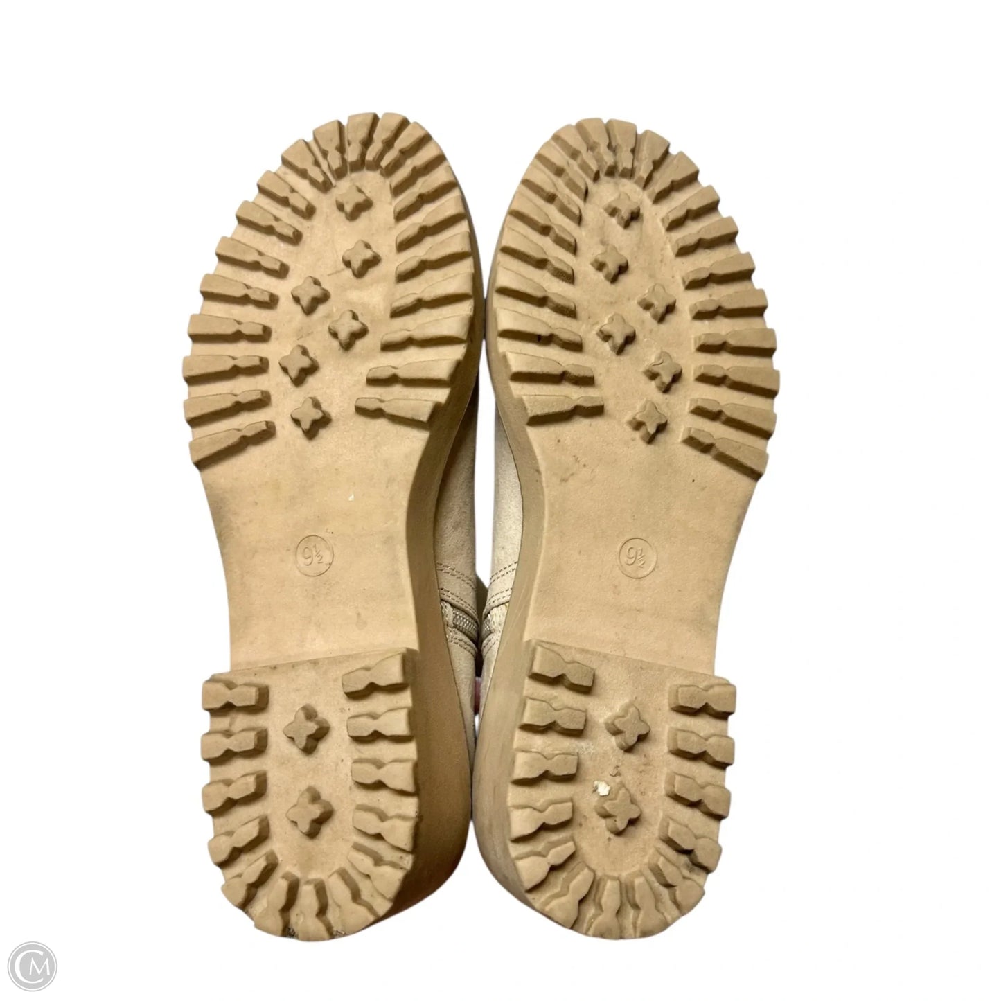 Boots Ankle Heels By Universal Thread In Tan, Size: 9.5