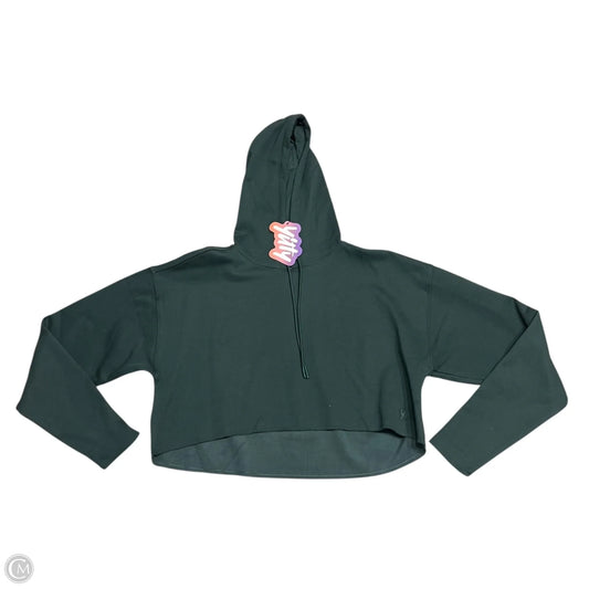 Sweatshirt Hoodie By Yitty In Green, Size: L