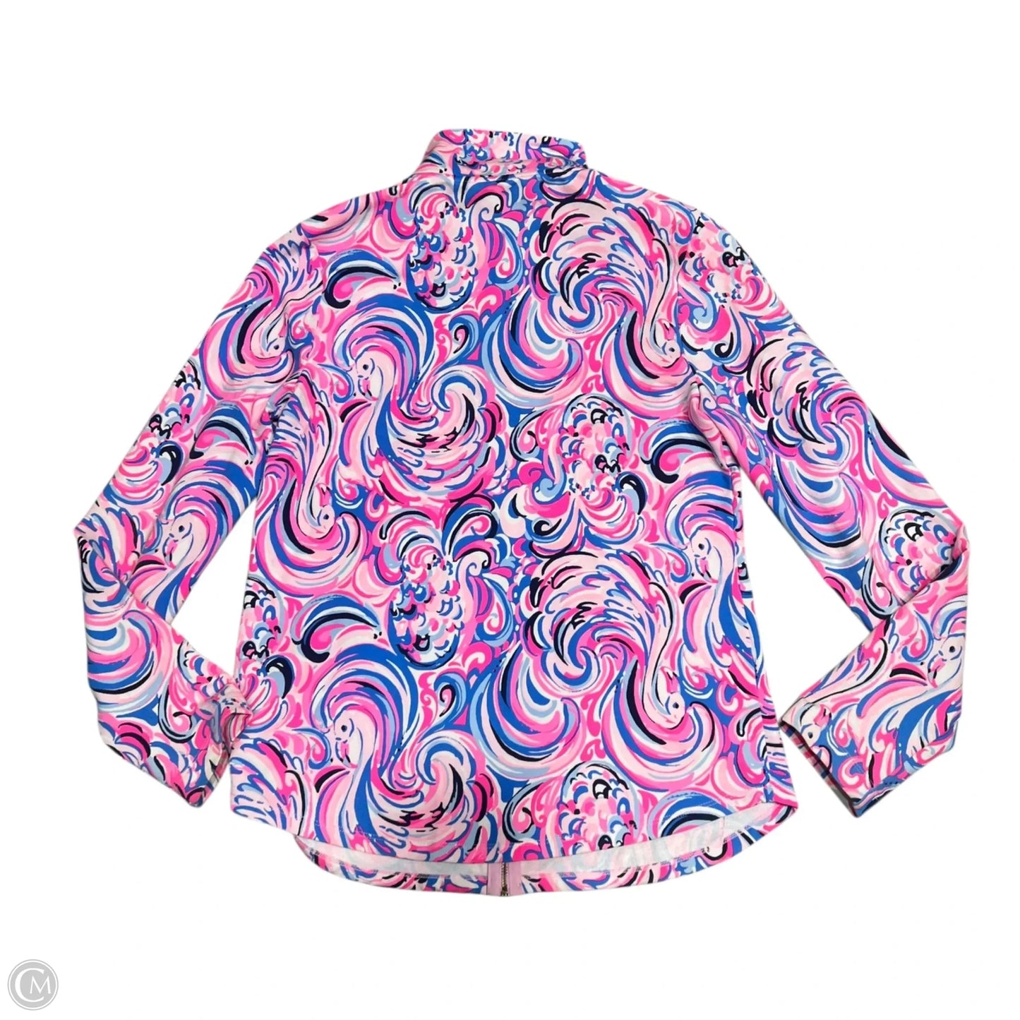 Jacket Designer By Lilly Pulitzer In Blue & Pink, Size: S