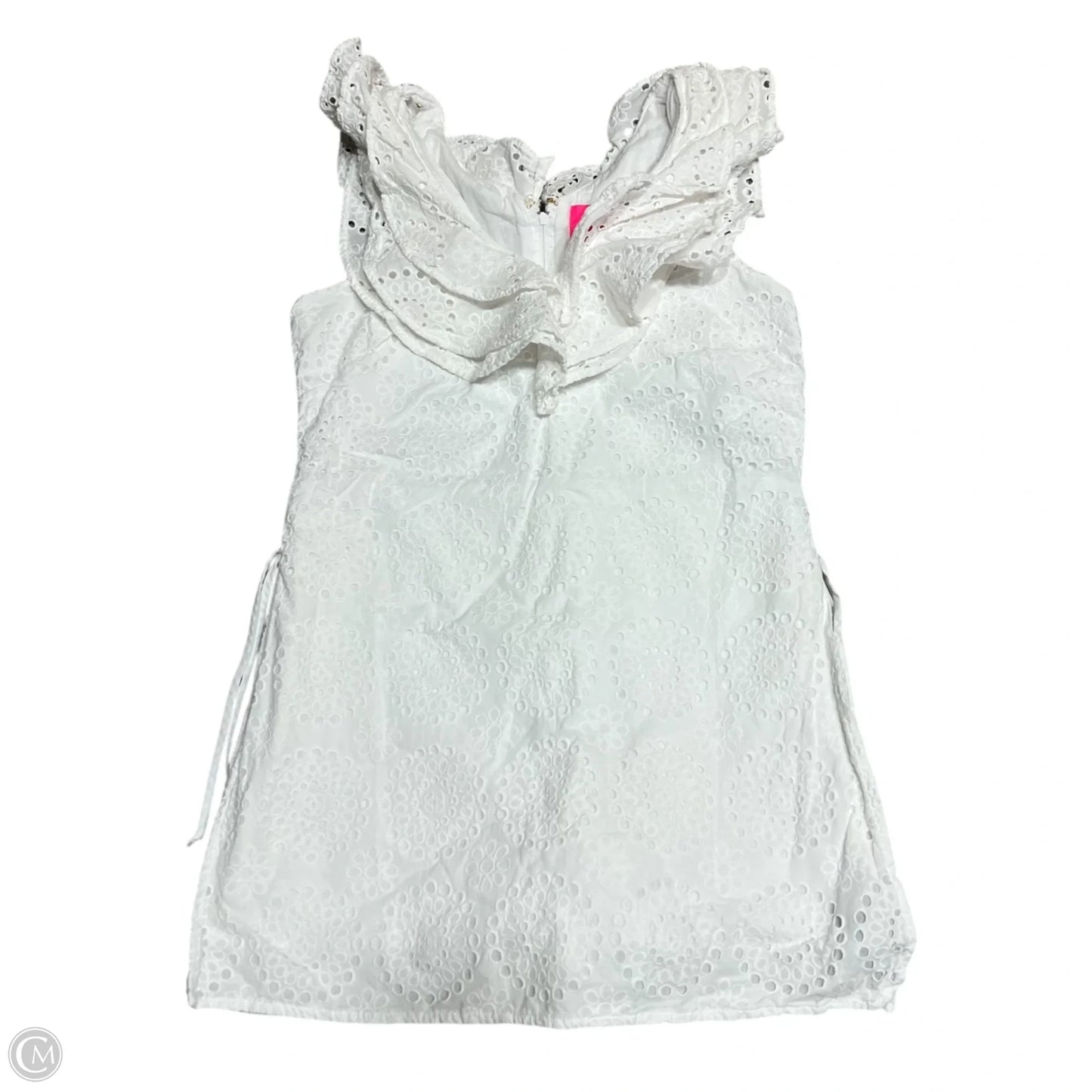 Romper Designer By Lilly Pulitzer In White, Size: M