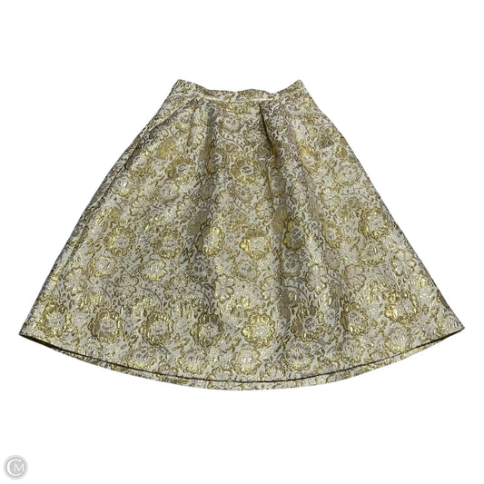Skirt Designer By Lilly Pulitzer In Gold, Size: M