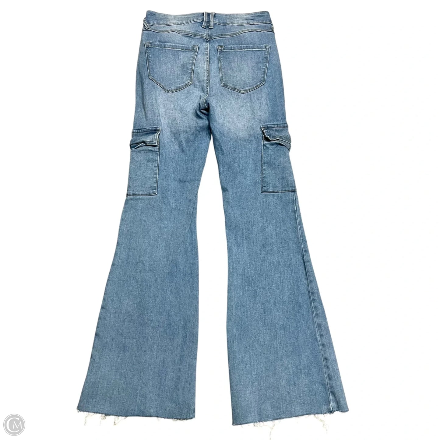 Jeans Flared By Sincerely Jules In Blue Denim, Size: 4