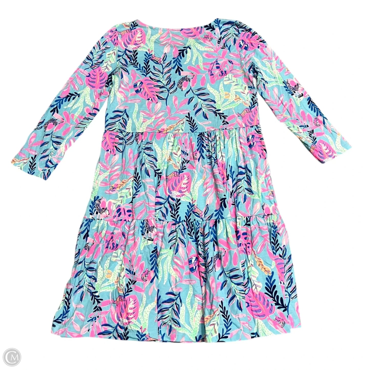 Dress Designer By Lilly Pulitzer In Blue & Pink, Size: S