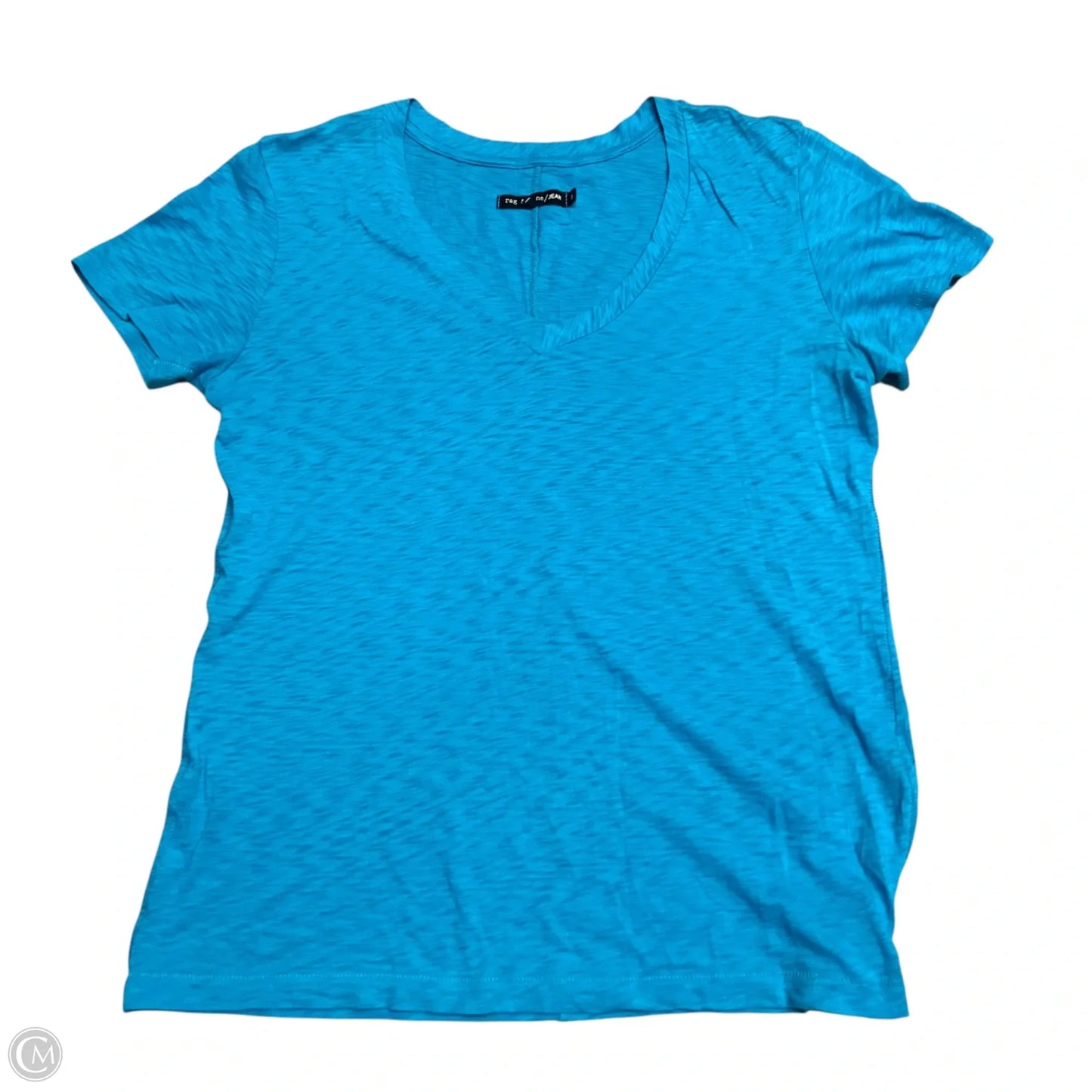 Top Short Sleeve Basic By Rag And Bone In Blue, Size: S