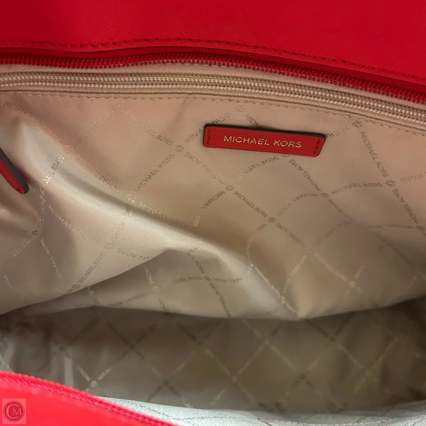 Tote Designer By Michael Kors, Size: Large