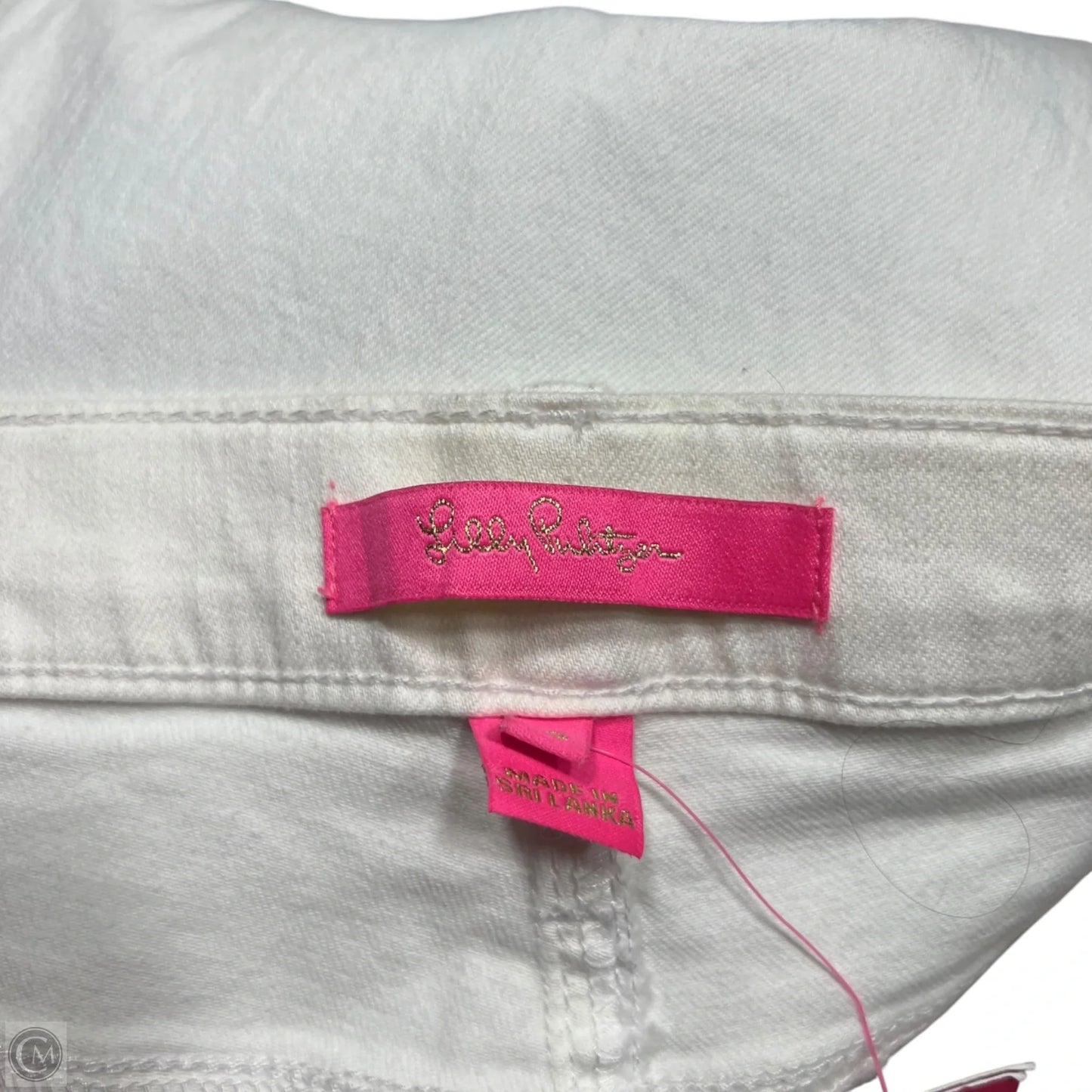 Jeans Designer By Lilly Pulitzer In Cream, Size: 16