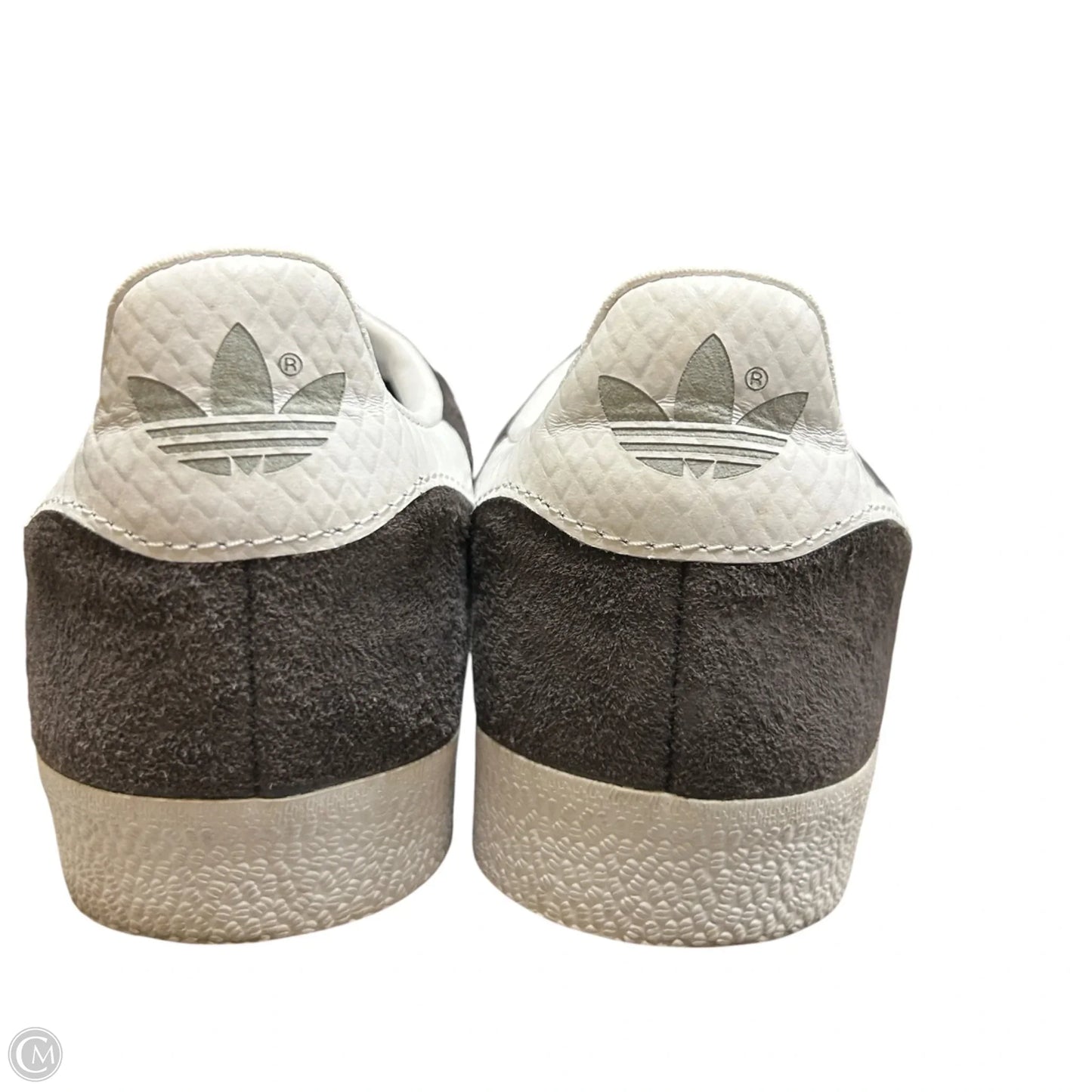 Shoes Sneakers By Adidas In Grey & White, Size: 6.5