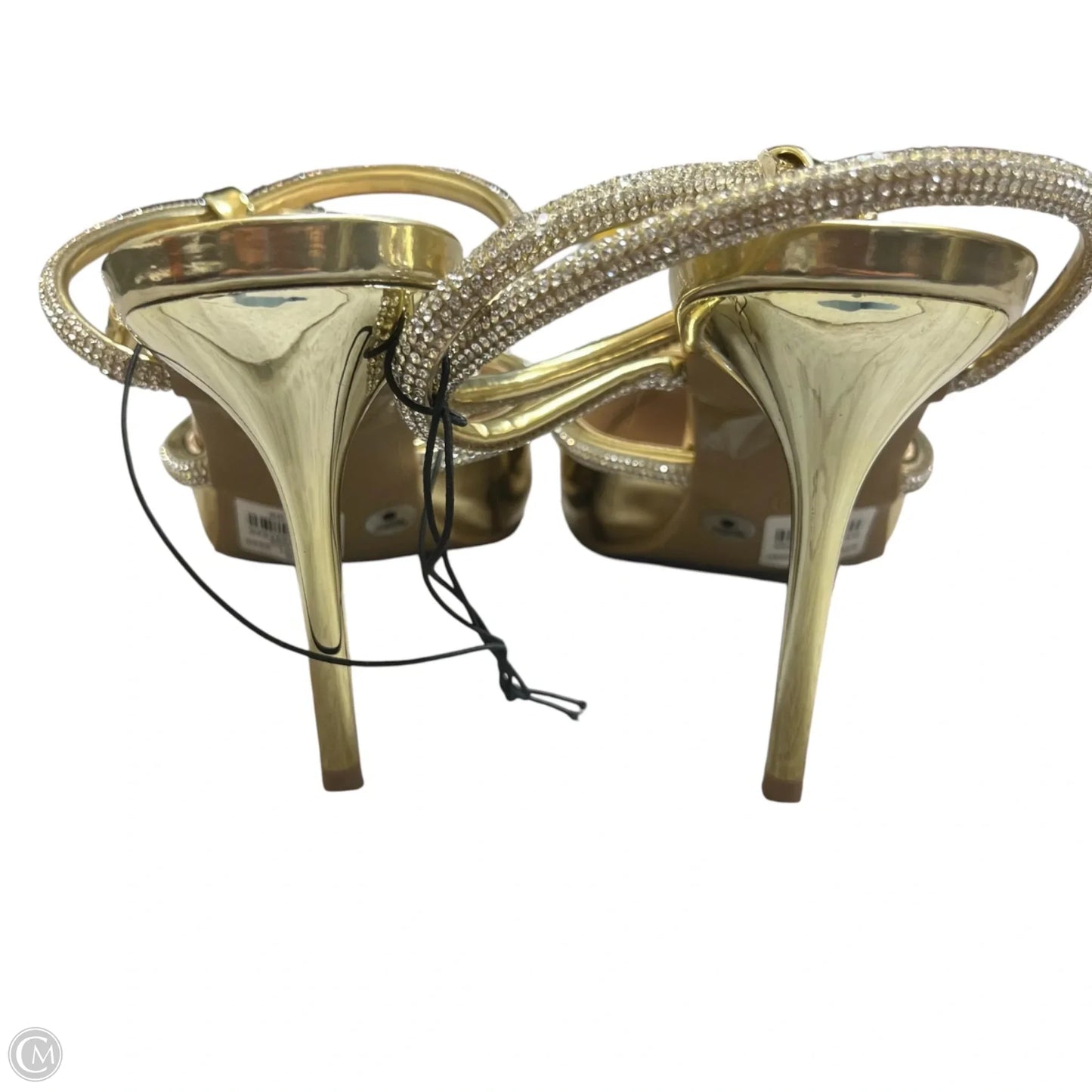 Shoes Heels Stiletto By Charlotte Russe In Gold, Size: 10
