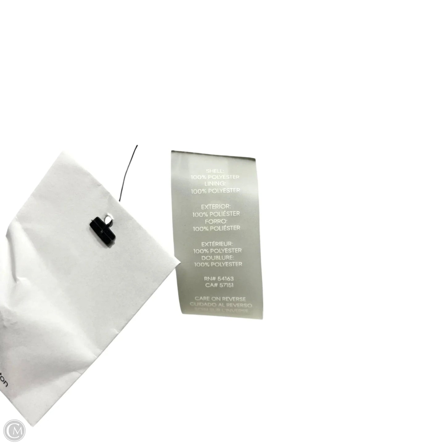 Dress Designer By Karl Lagerfeld In Black & White, Size: M